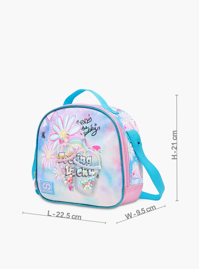 SAMI STUDIO Juices Printed Lunch Bag with Adjustable Strap and Zip Closure-school-lunchessentials-lunchbags-image-2