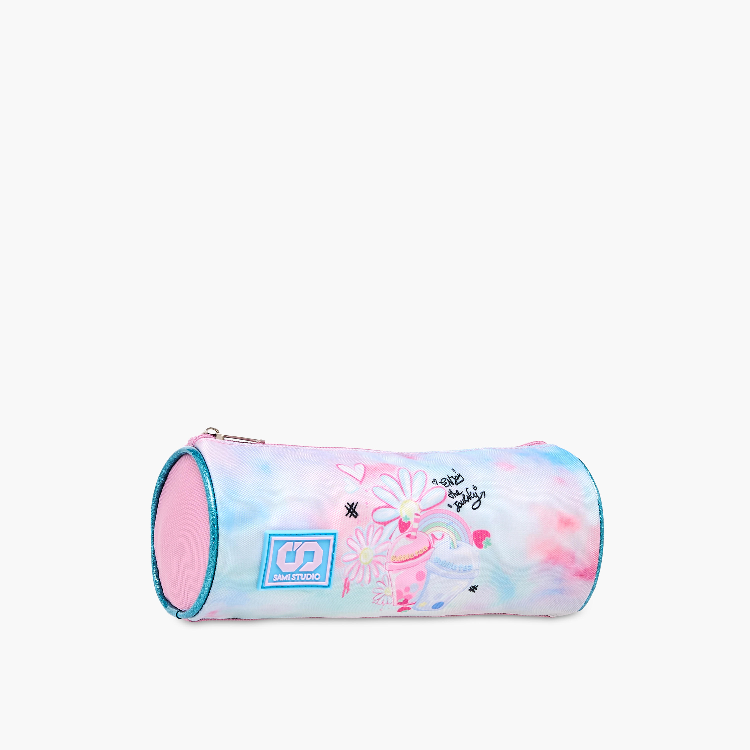 SAMI STUDIO Graphic Print Pencil Pouch with Zip Closure-school-stationery-pencilcases-image-3