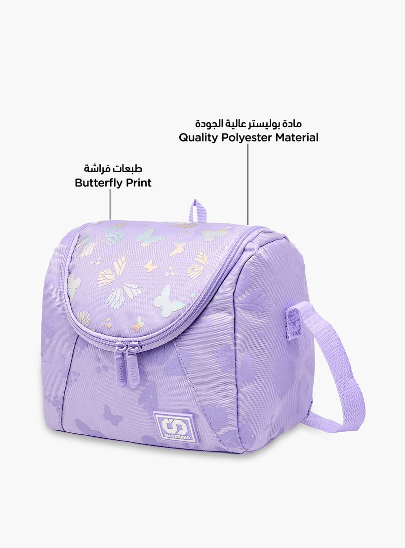 SAMI STUDIO Butterfly Print Lunch Bag with Zip Closure-school-lunchessentials-lunchbags-image-6