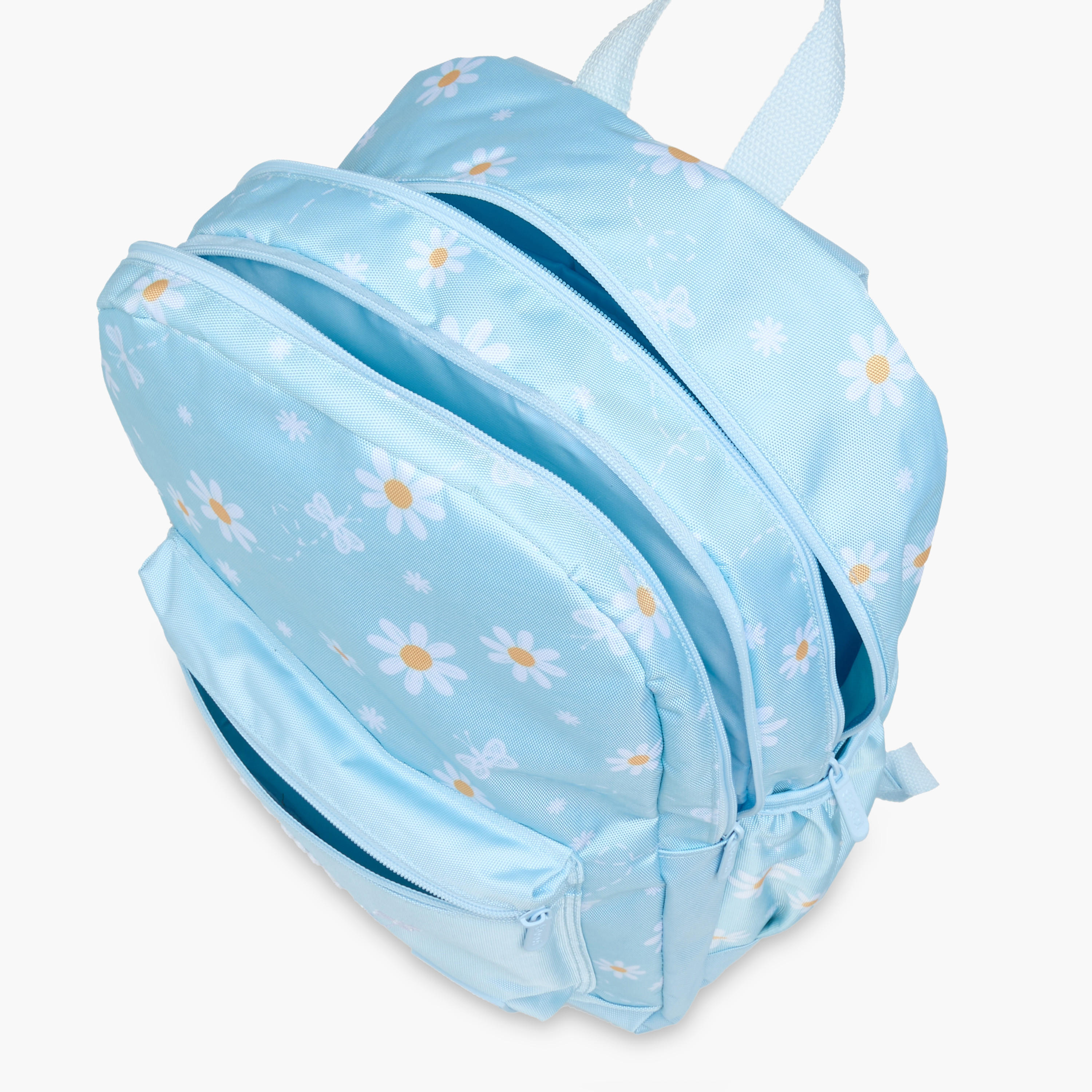 SAMI STUDIO Floral Print 17-inch Backpack with Zip Closure - 43x28x13 cms-school-bagsandbackpacks-backpacks-image-10