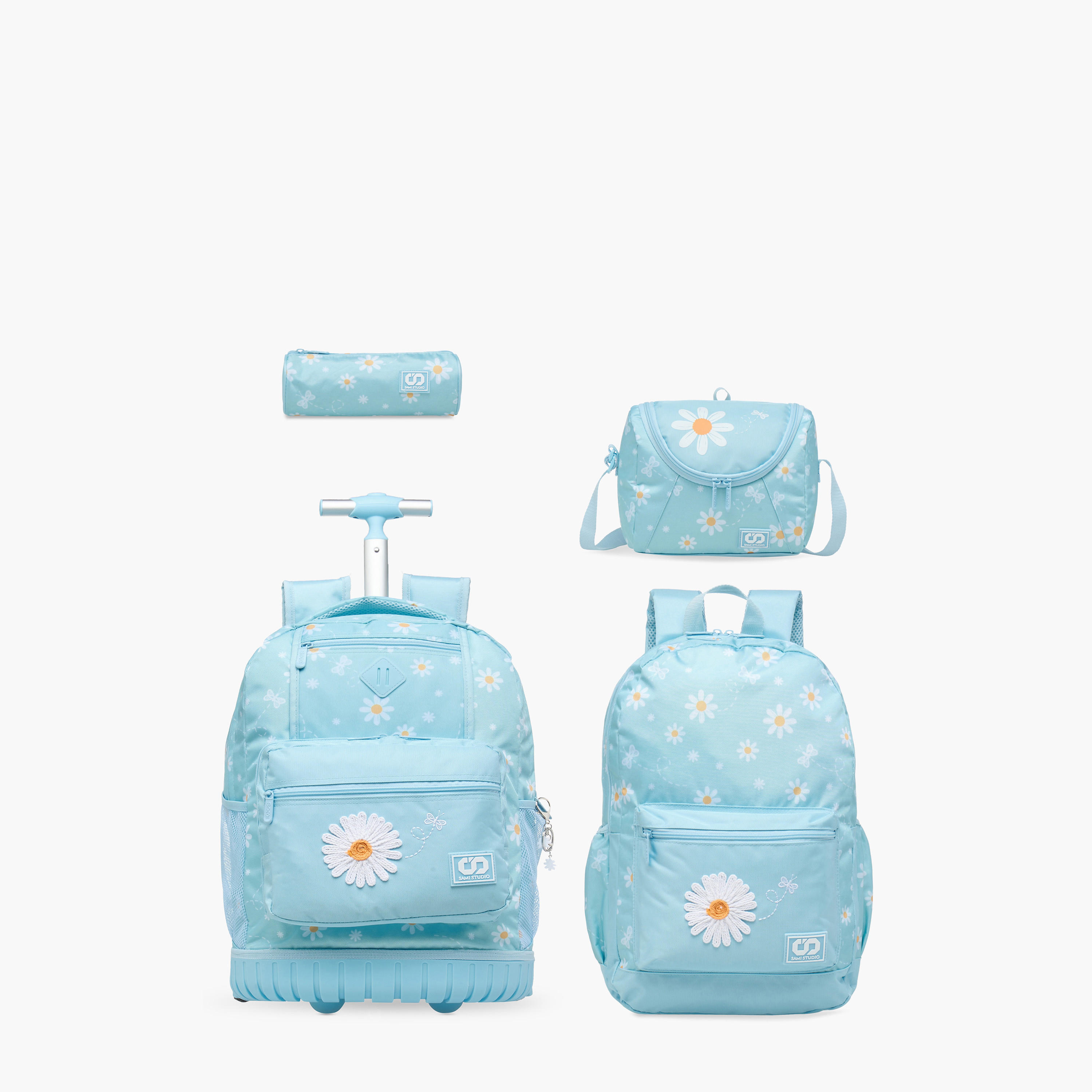 SAMI STUDIO Floral Print 17-inch Backpack with Zip Closure - 43x28x13 cms-school-bagsandbackpacks-backpacks-image-12