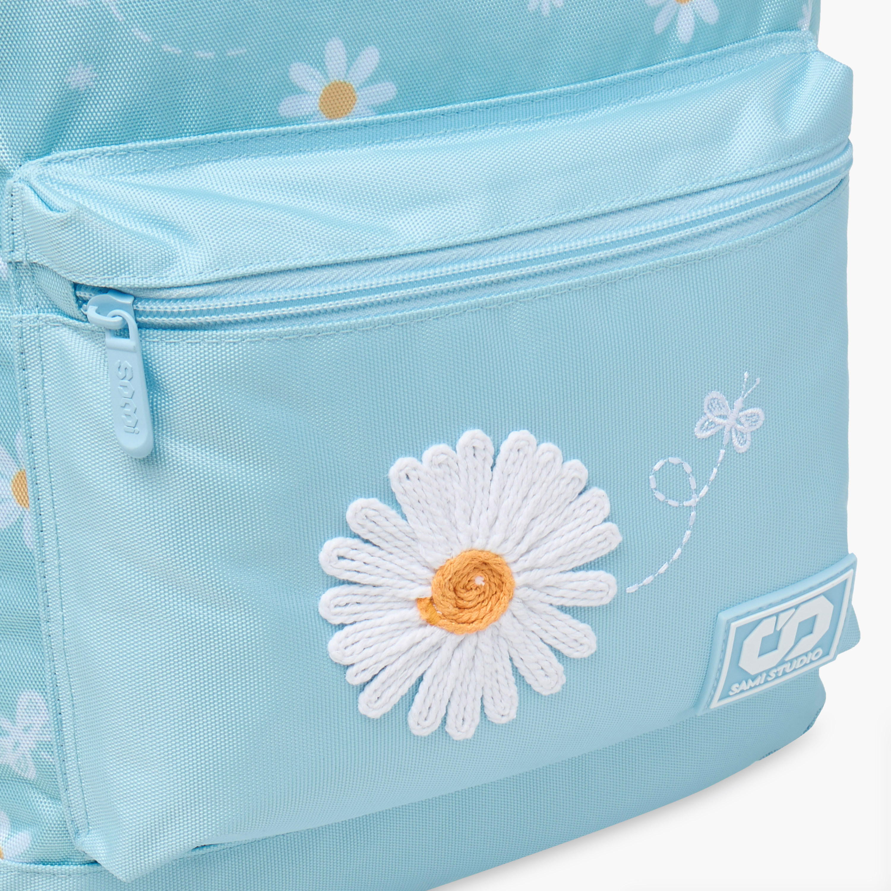 SAMI STUDIO Floral Print 17-inch Backpack with Zip Closure - 43x28x13 cms-school-bagsandbackpacks-backpacks-image-7