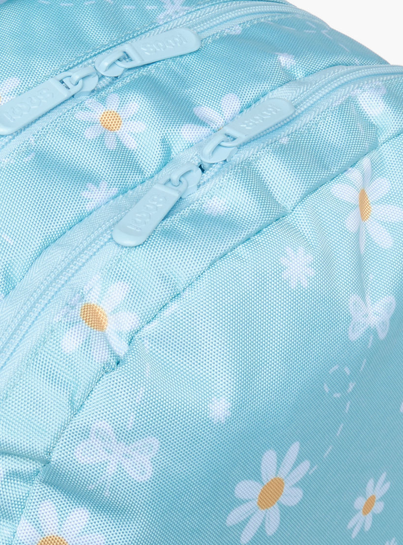 SAMI STUDIO Floral Print 17-inch Backpack with Zip Closure - 43x28x13 cms-school-bagsandbackpacks-backpacks-image-8