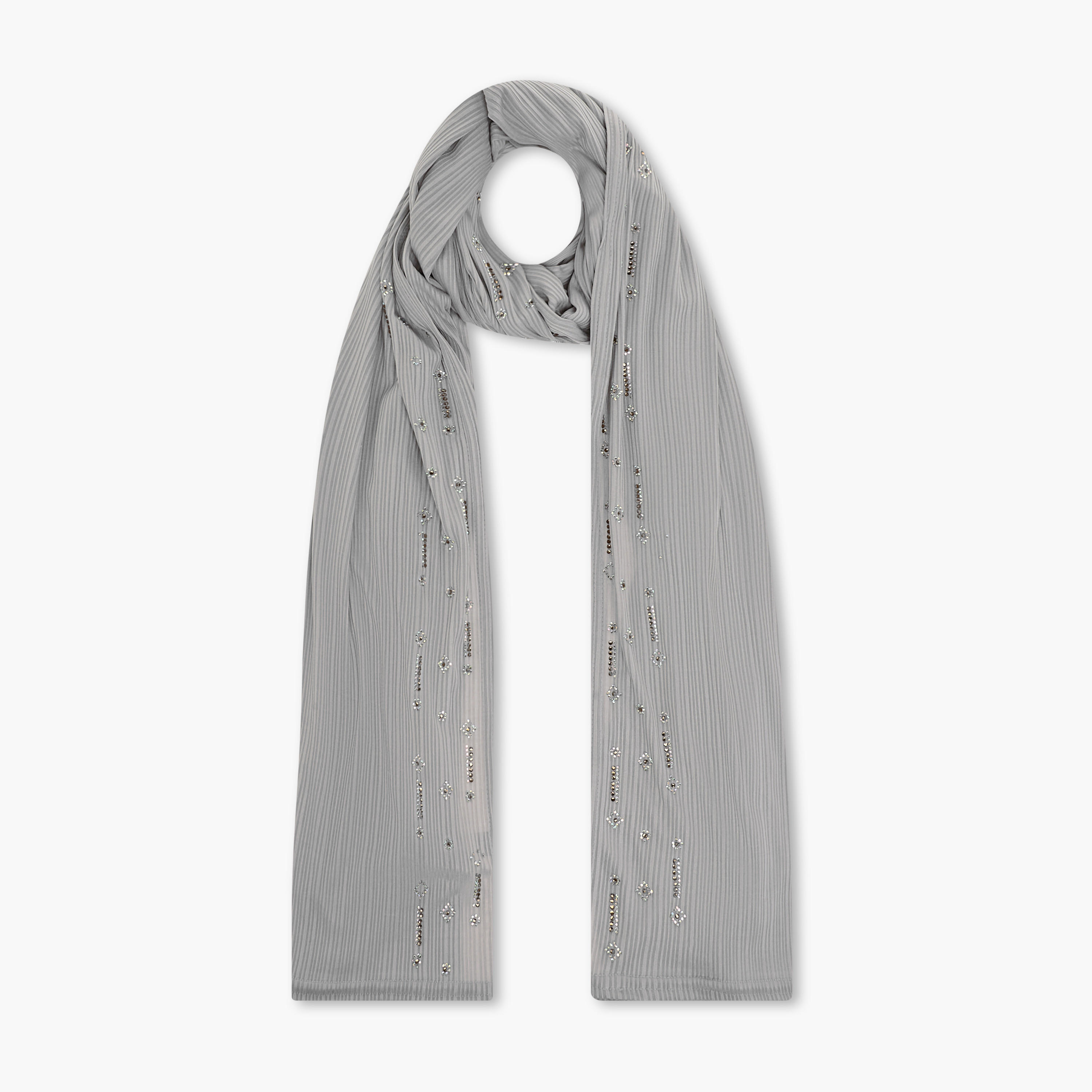 Zora Embellished Jersey Stretch Scarf-women-clothingaccessories-scarves-image-1
