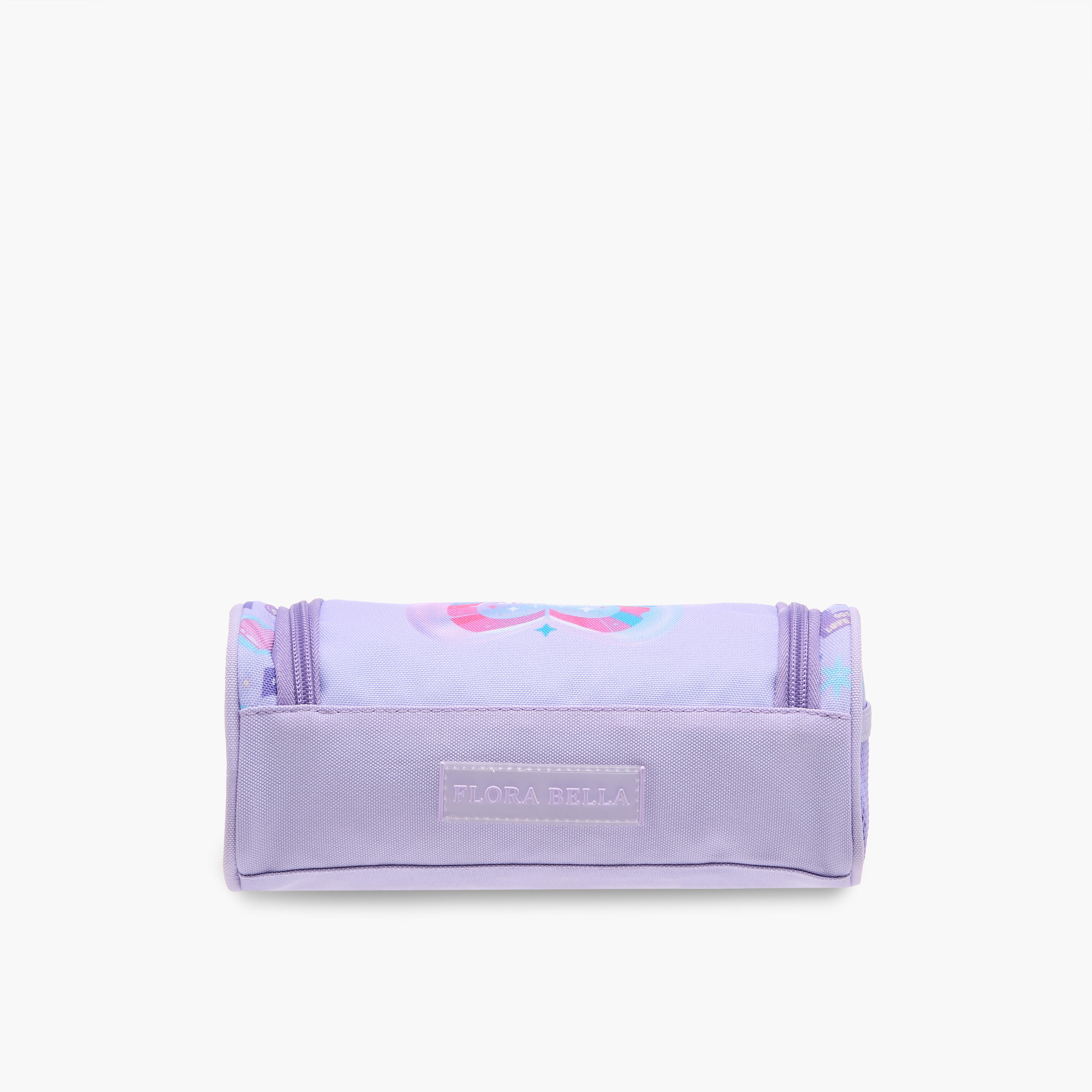 مقلمة بطبعات وسحاب إغلاق من فلورا بيلا-school-stationery-pencilcases-image-2