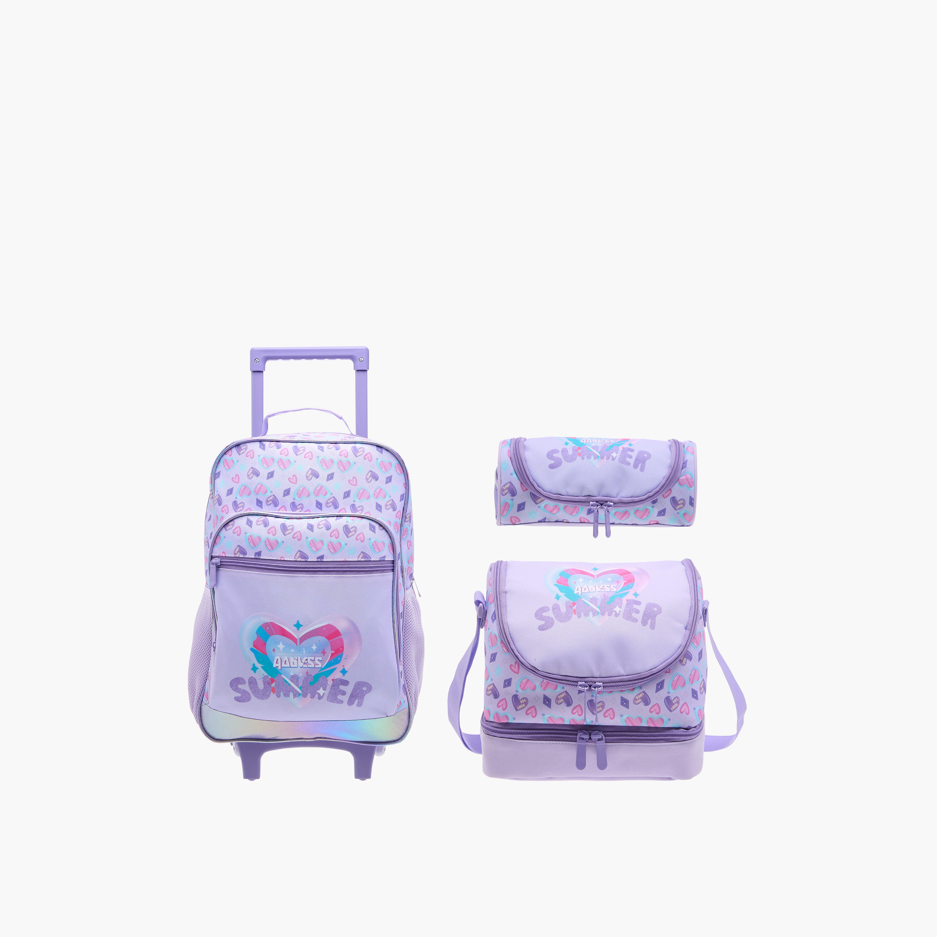 مقلمة بطبعات وسحاب إغلاق من فلورا بيلا-school-stationery-pencilcases-image-6