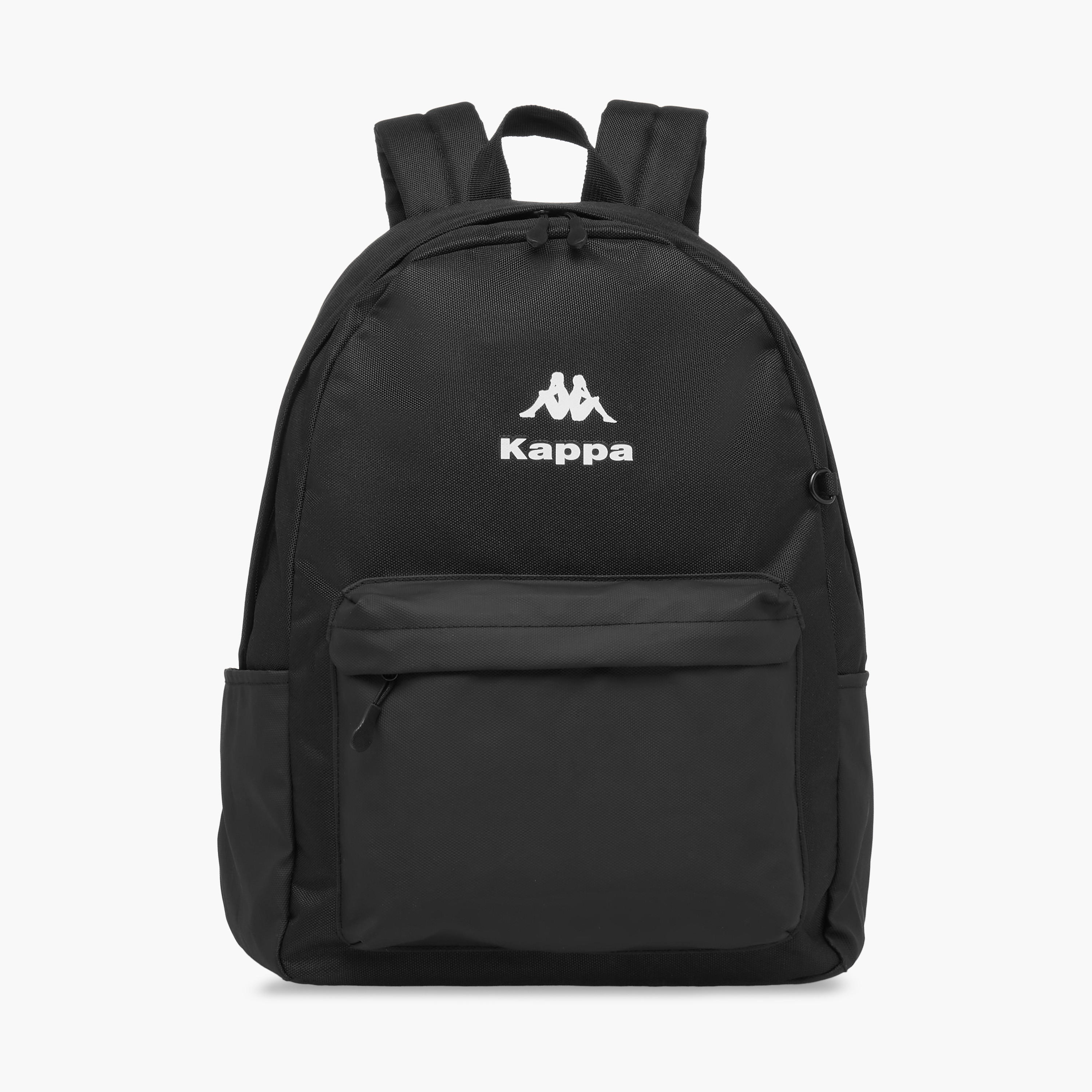 Kappa Logo Print School Backpack with Pencil Pouch set-school-bagsandbackpacks-sets-image-4