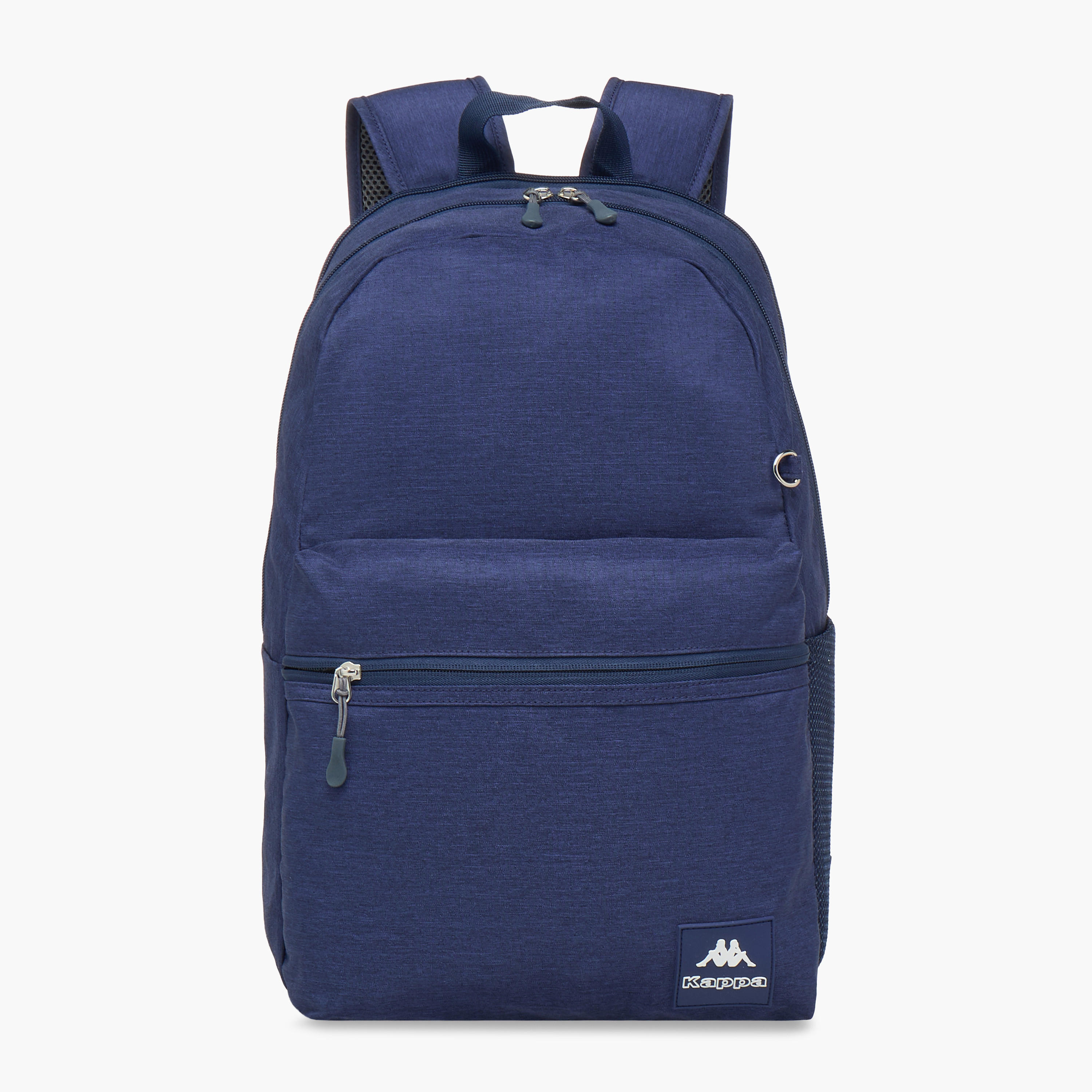 Kappa Logo Print School Backpack with Pencil Pouch set-school-bagsandbackpacks-sets-image-4
