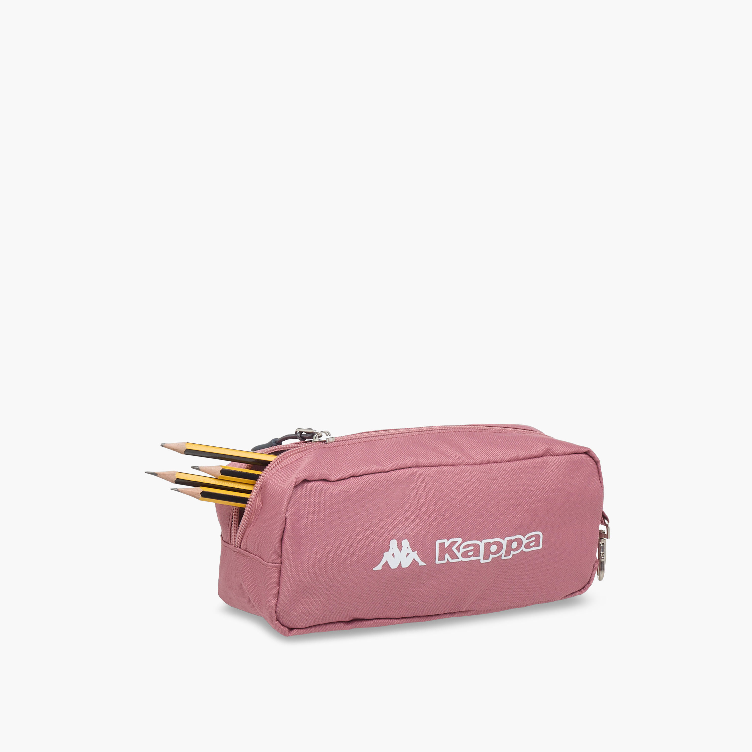 Kappa Logo Print School Backpack with Pencil Pouch set-school-bagsandbackpacks-sets-image-14