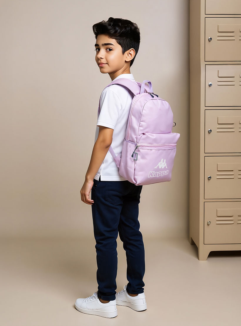 طقم شنطة ظهر مع شنطة غداء ومقلمة بطبعات شعار من كابا-cpkids-backtoschool-schoolbagsandbackpacks-backpacks-image-3