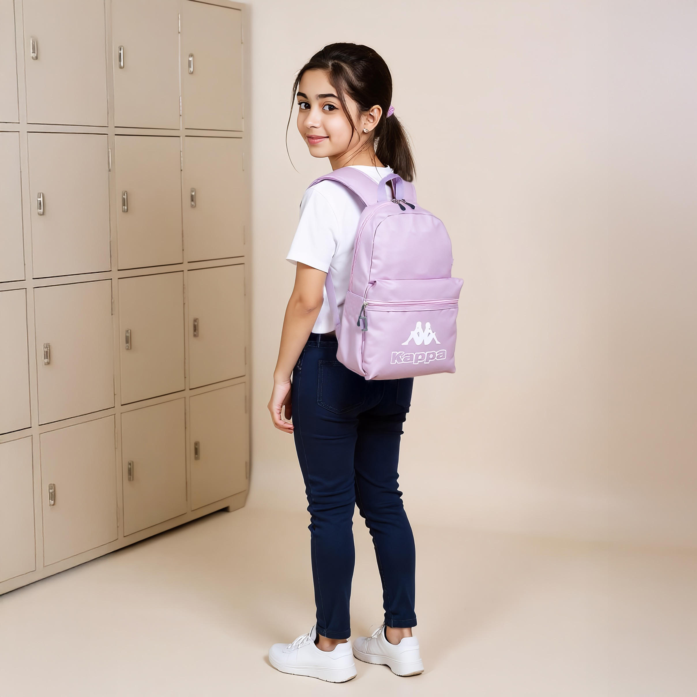 طقم شنطة ظهر مع شنطة غداء ومقلمة بطبعات شعار من كابا-cpkids-backtoschool-schoolbagsandbackpacks-backpacks-image-4