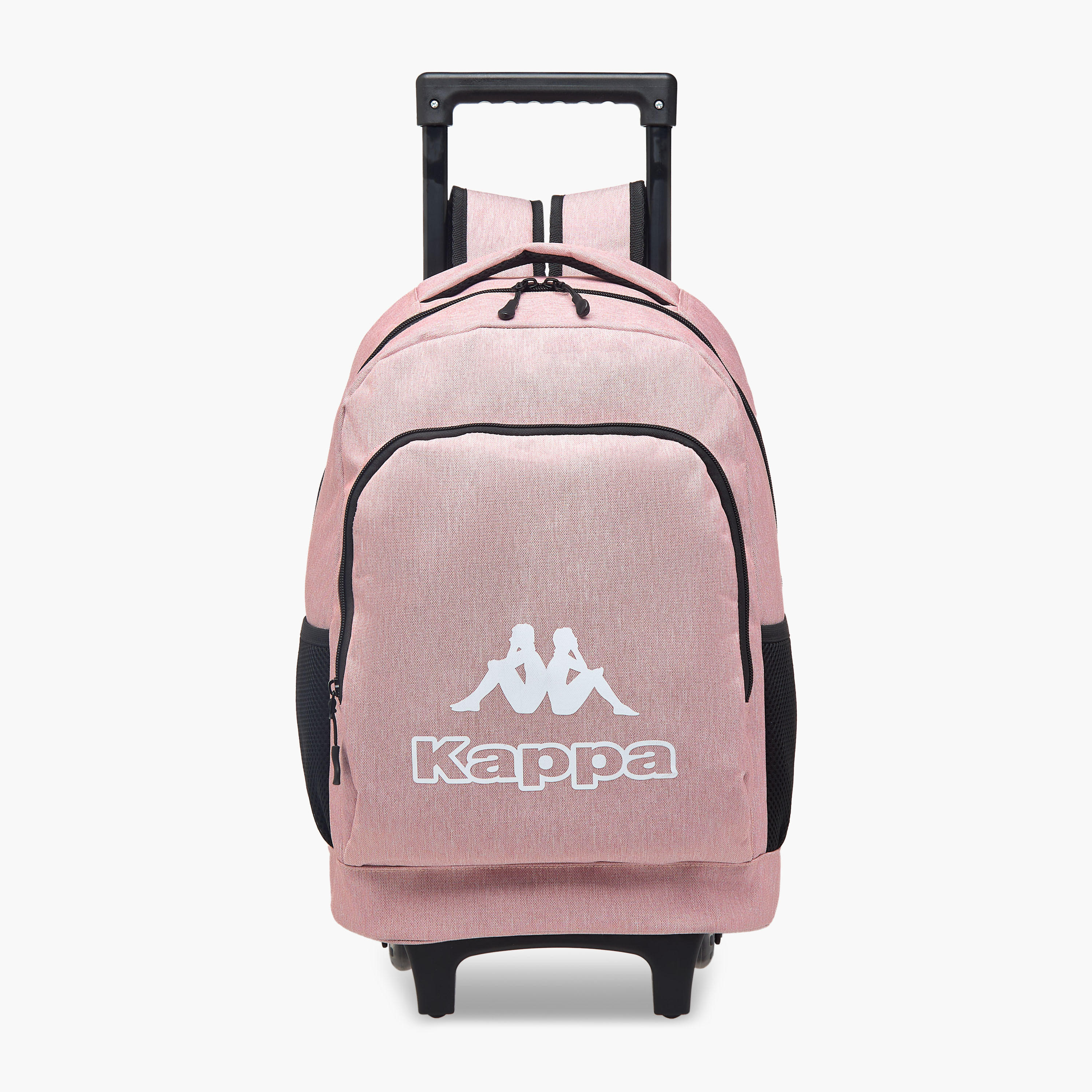 Kappa Logo Print Trolley School Backpack with Pencil Pouch and Lunch Bag set-school-bagsandbackpacks-trolleybags-image-2