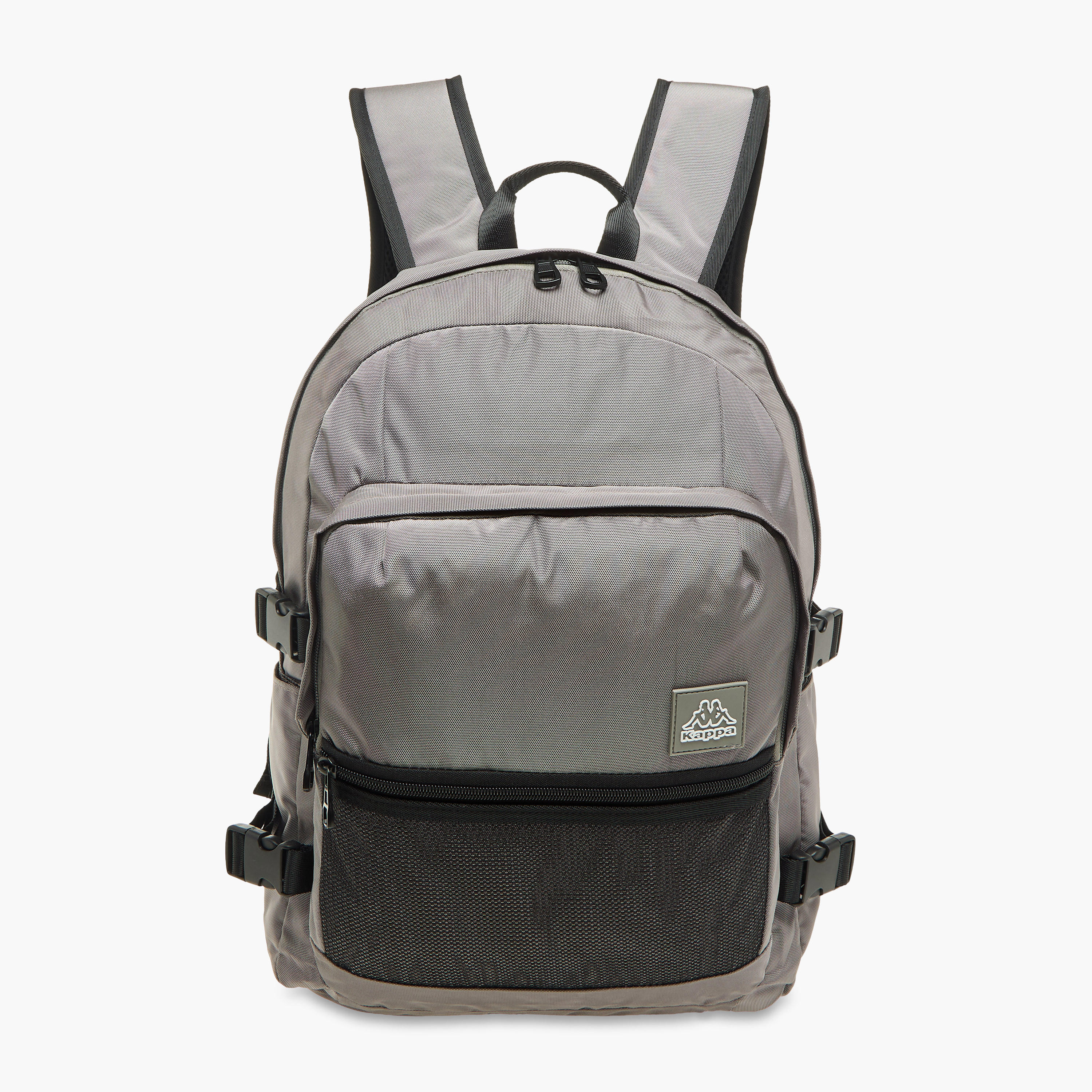 شنطة ظهر بسحاب إغلاق وطبعات الشعار من كابا - 11x30x46 سم-school-bagsandbackpacks-backpacks-image-1