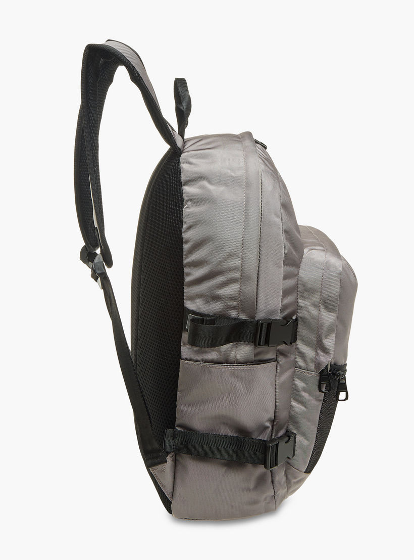 شنطة ظهر بسحاب إغلاق وطبعات الشعار من كابا - 11x30x46 سم-school-bagsandbackpacks-backpacks-image-3