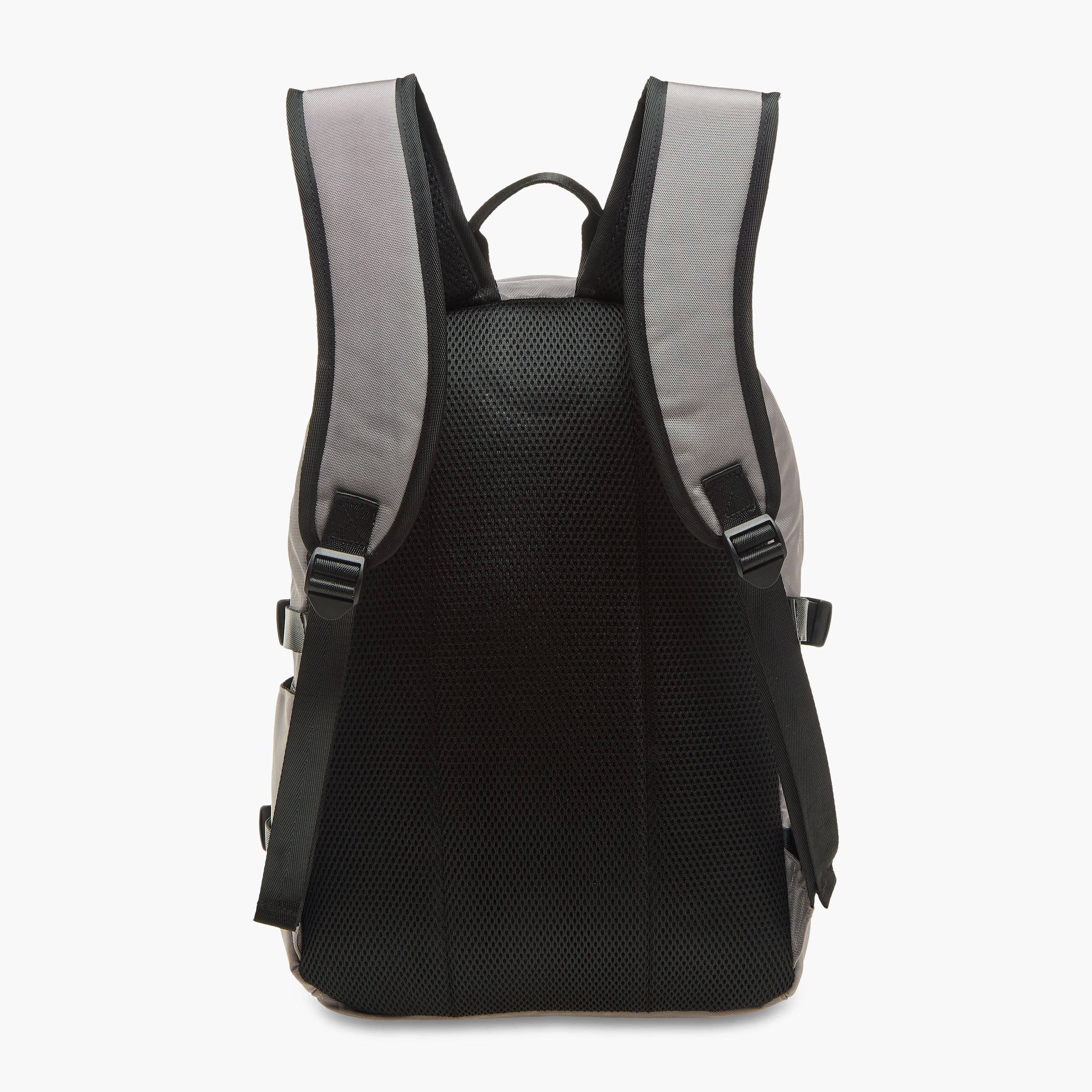 Kappa Logo Print School Backpack with Zip Closure - 11x30x46 cm-school-bagsandbackpacks-backpacks-image-5