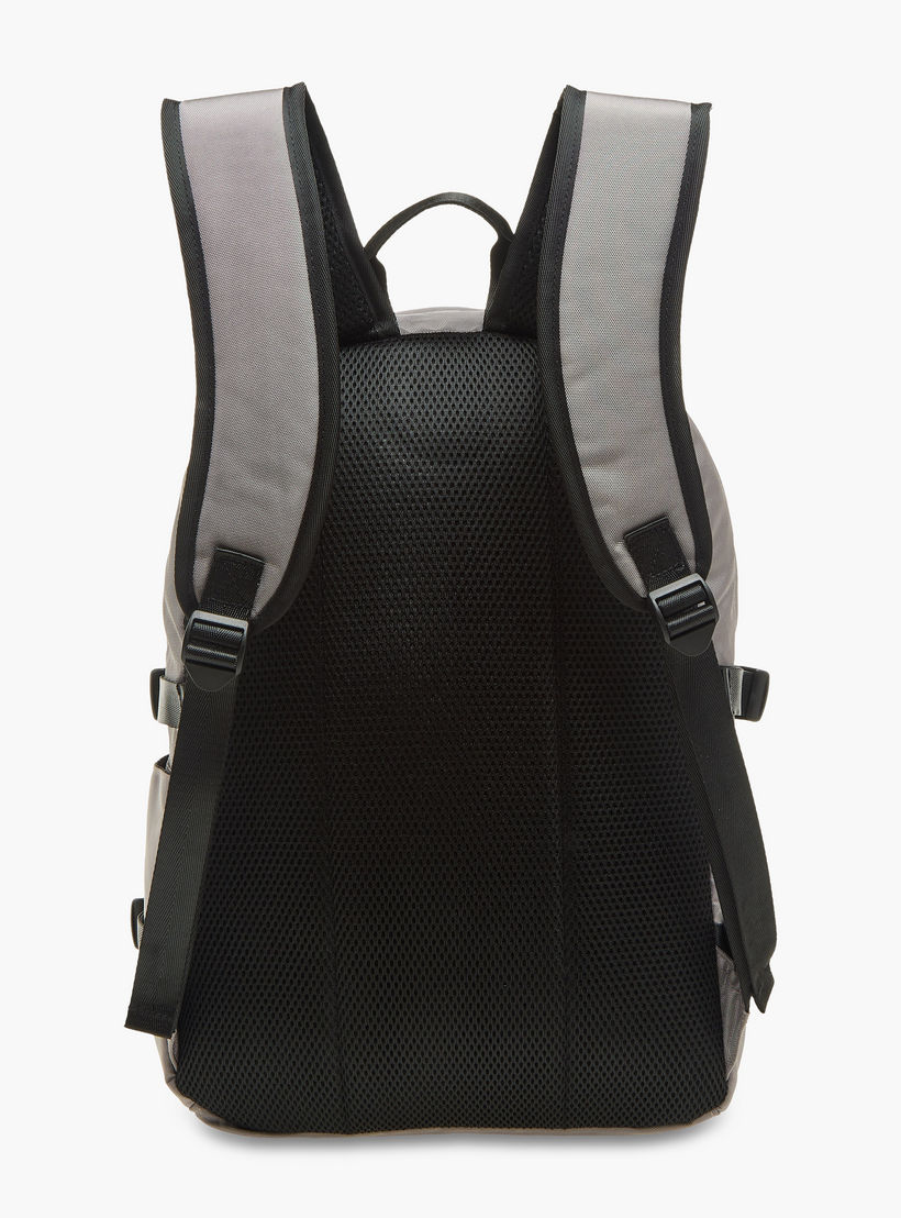 شنطة ظهر بسحاب إغلاق وطبعات الشعار من كابا - 11x30x46 سم-school-bagsandbackpacks-backpacks-image-5