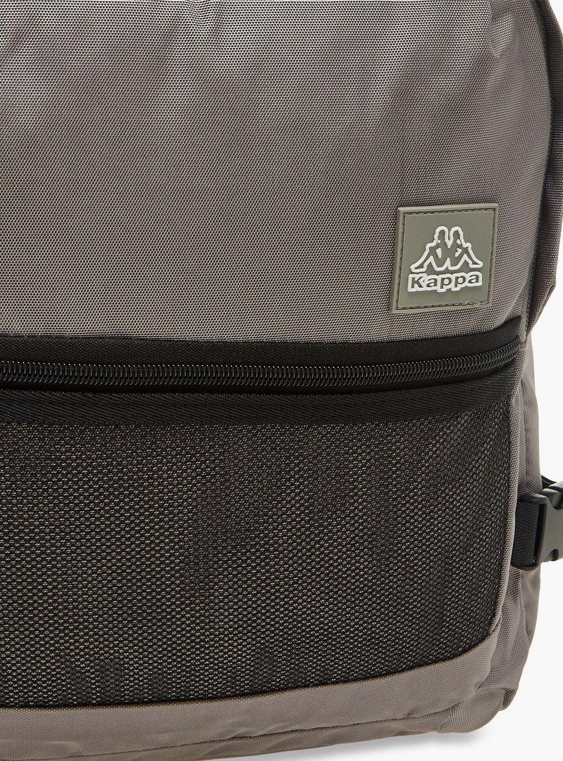 شنطة ظهر بسحاب إغلاق وطبعات الشعار من كابا - 11x30x46 سم-school-bagsandbackpacks-backpacks-image-7