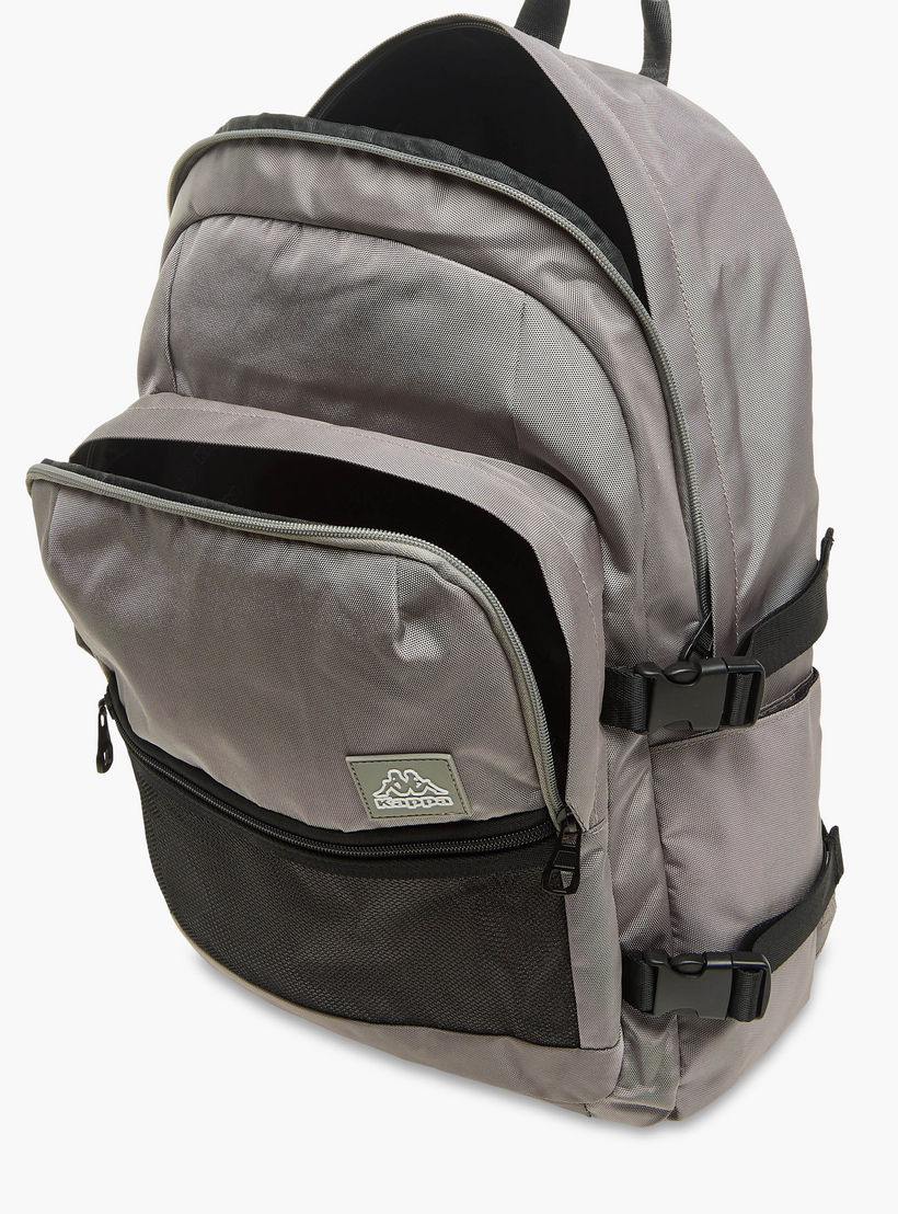 شنطة ظهر بسحاب إغلاق وطبعات الشعار من كابا - 11x30x46 سم-school-bagsandbackpacks-backpacks-image-8