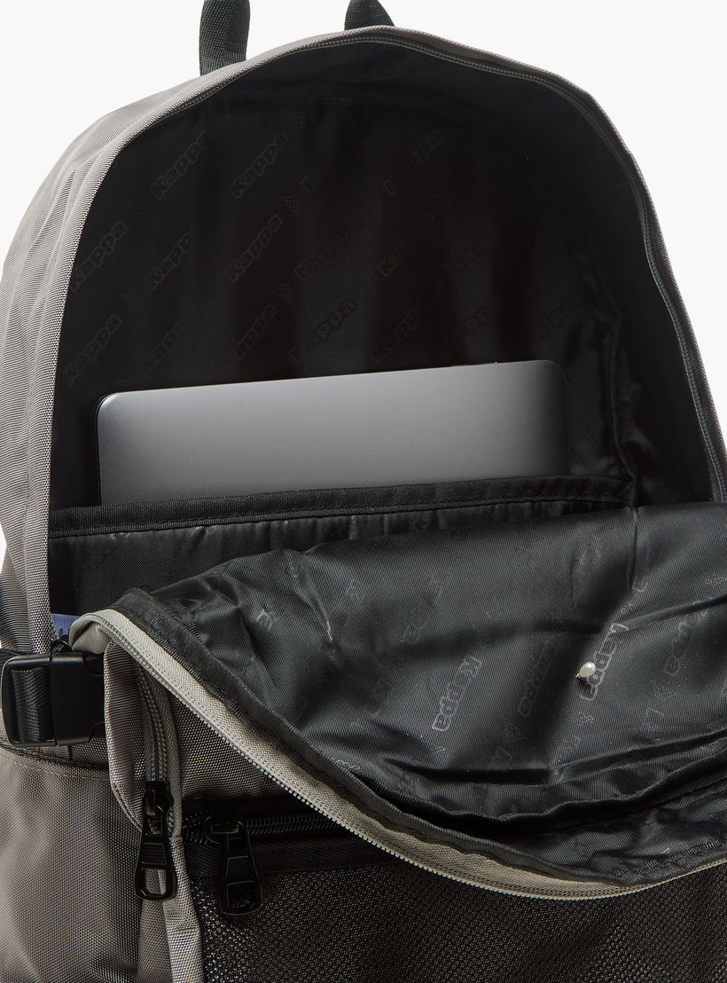 شنطة ظهر بسحاب إغلاق وطبعات الشعار من كابا - 11x30x46 سم-school-bagsandbackpacks-backpacks-image-9