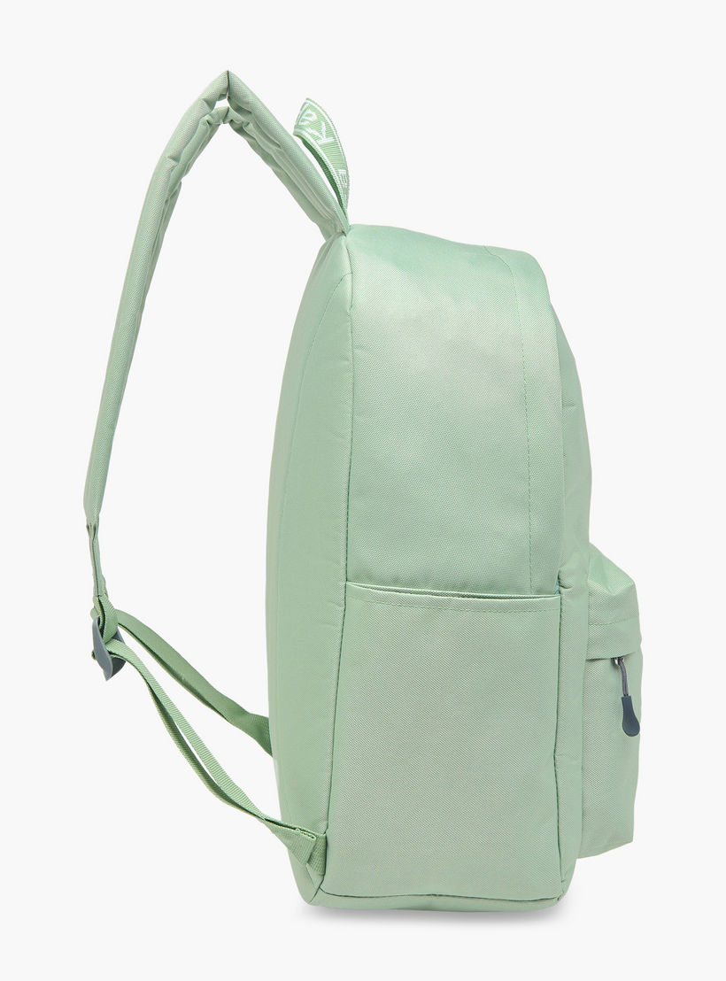 Kappa Logo Print School Backpack with Zip Closure and Adjustable Strap - 29x15x42 cm-school-bagsandbackpacks-backpacks-image-3