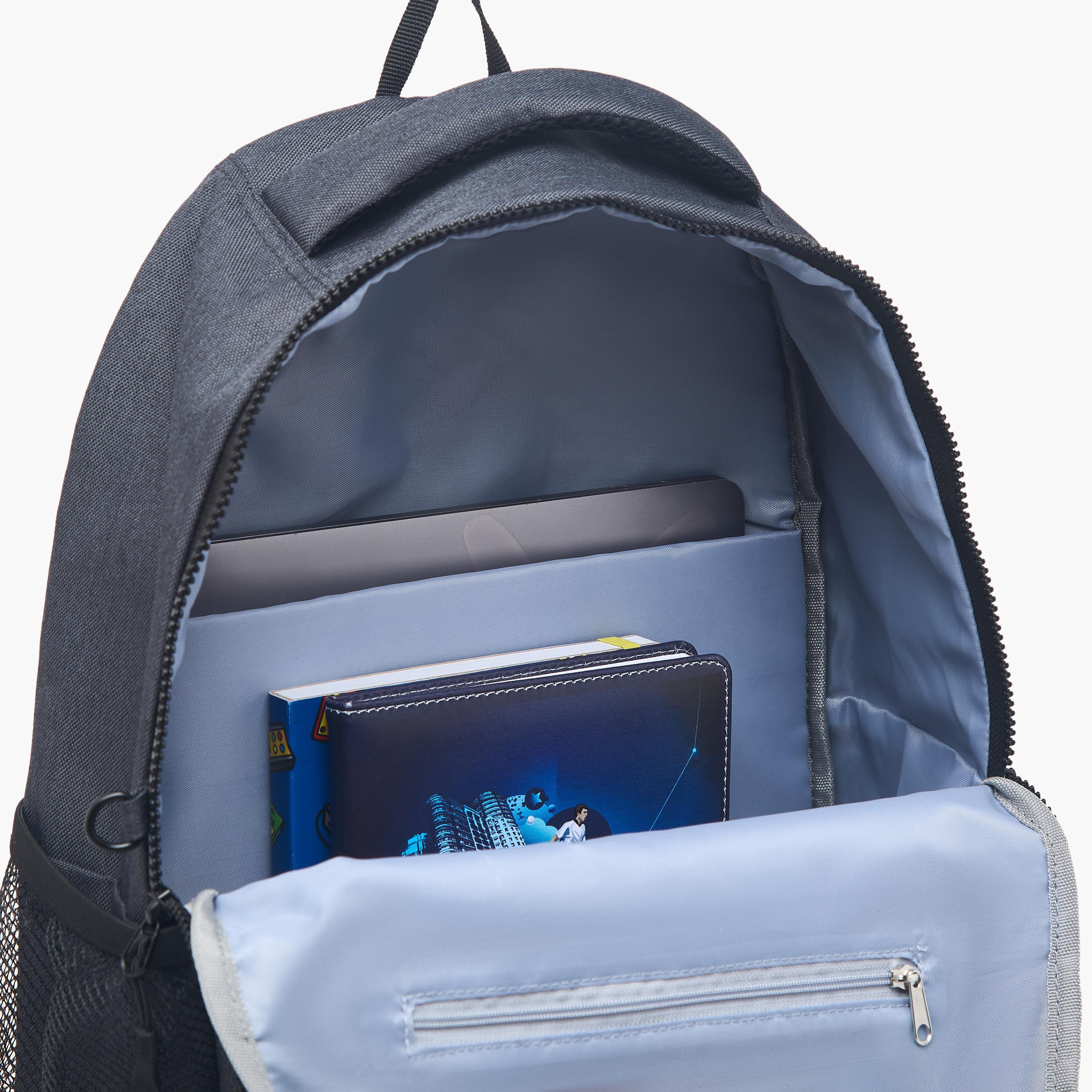 طقم شنطة ظهر للمدرسة بطبعات شعار ومقلمة من كابا - 30x14x46 سم-school-bagsandbackpacks-backpacks-image-12