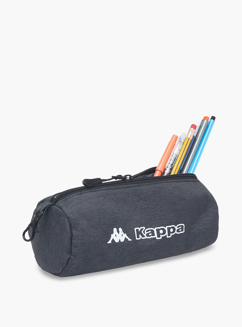 طقم شنطة ظهر للمدرسة بطبعات شعار ومقلمة من كابا - 30x14x46 سم-school-bagsandbackpacks-backpacks-image-14