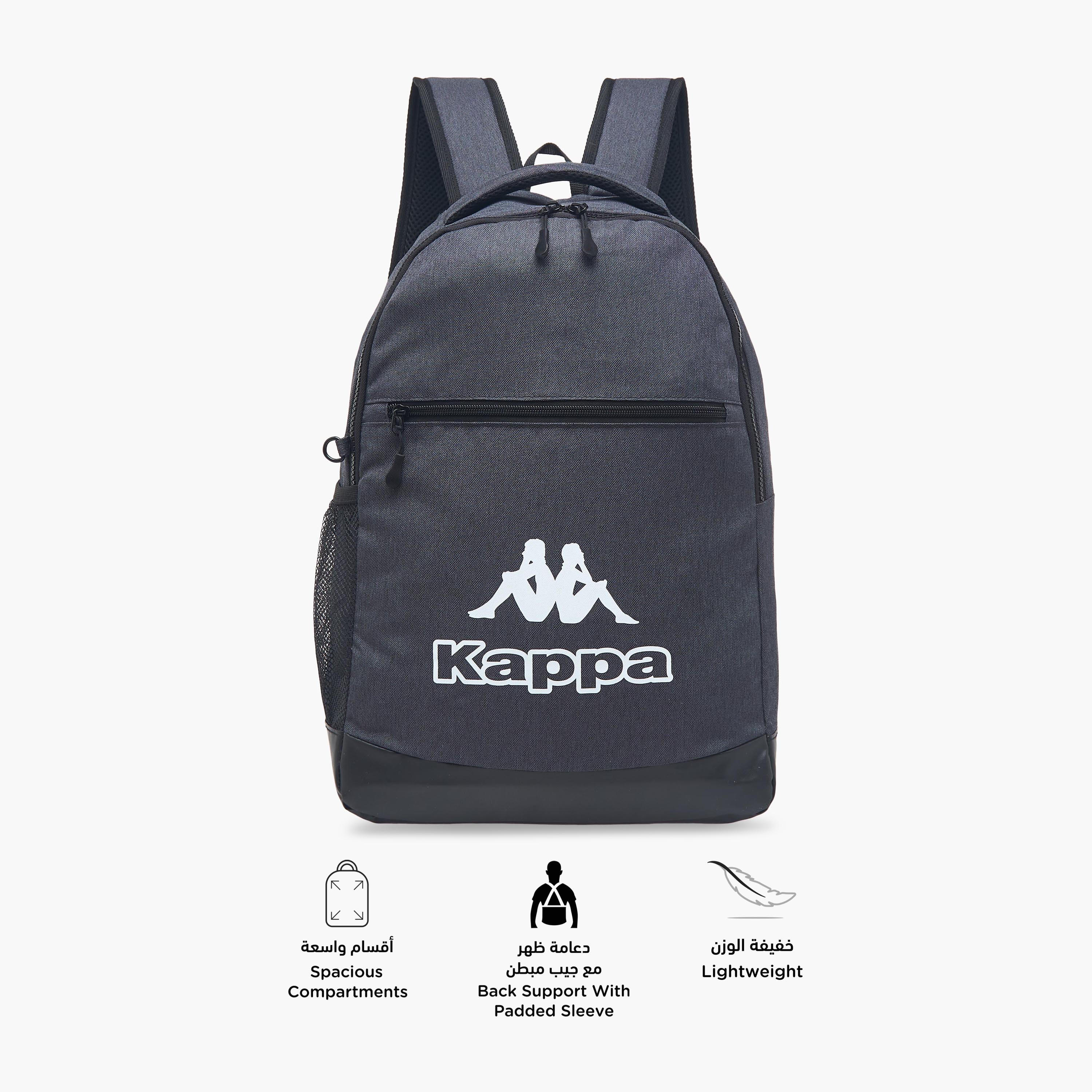 طقم شنطة ظهر للمدرسة بطبعات شعار ومقلمة من كابا - 30x14x46 سم-school-bagsandbackpacks-backpacks-image-5