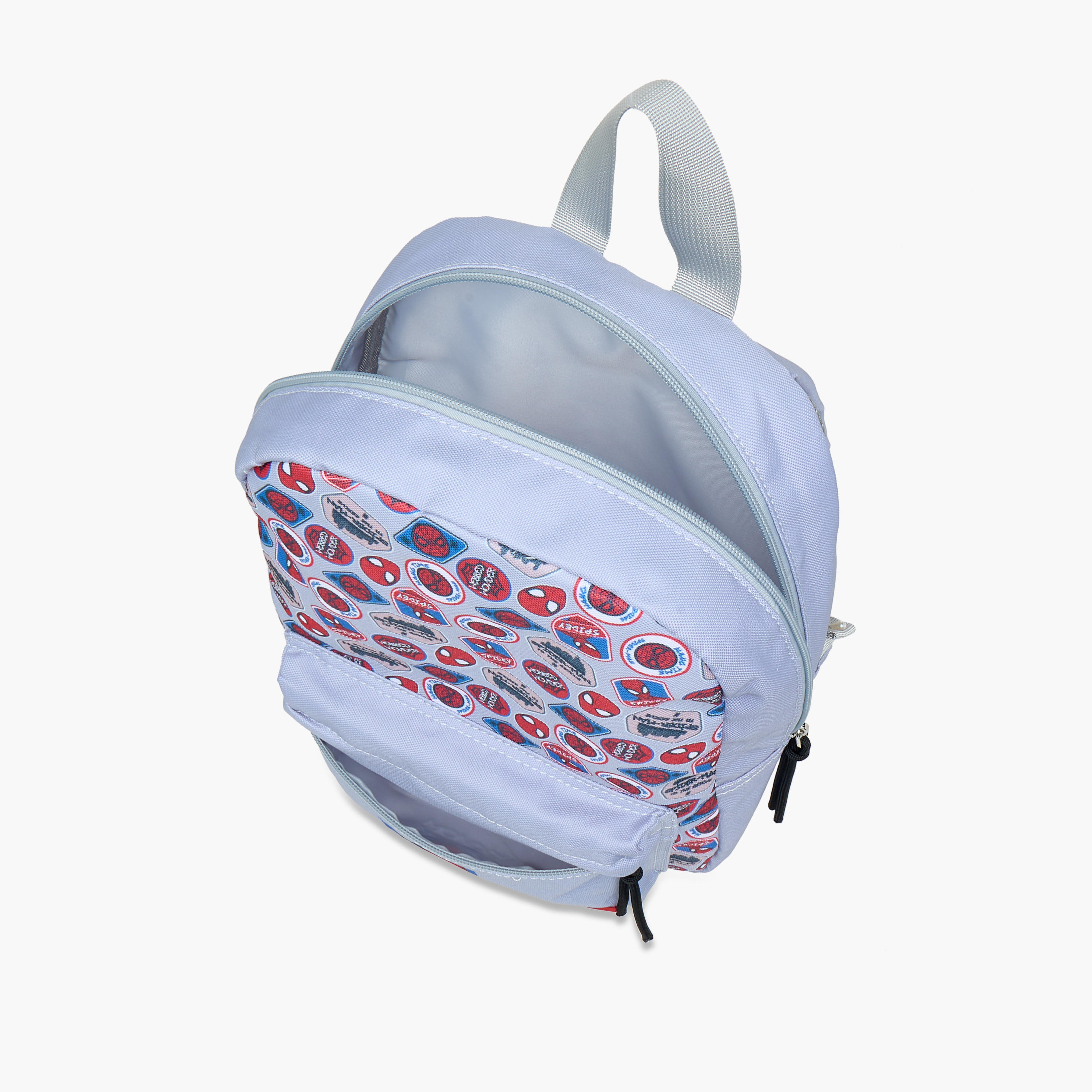 شنطة ظهر مدرسية بأحزمة كتف قابلة للتعديل وطبعات سبايدرمان من مارفل - 33x24x10 سم-school-bagsandbackpacks-backpacks-image-6