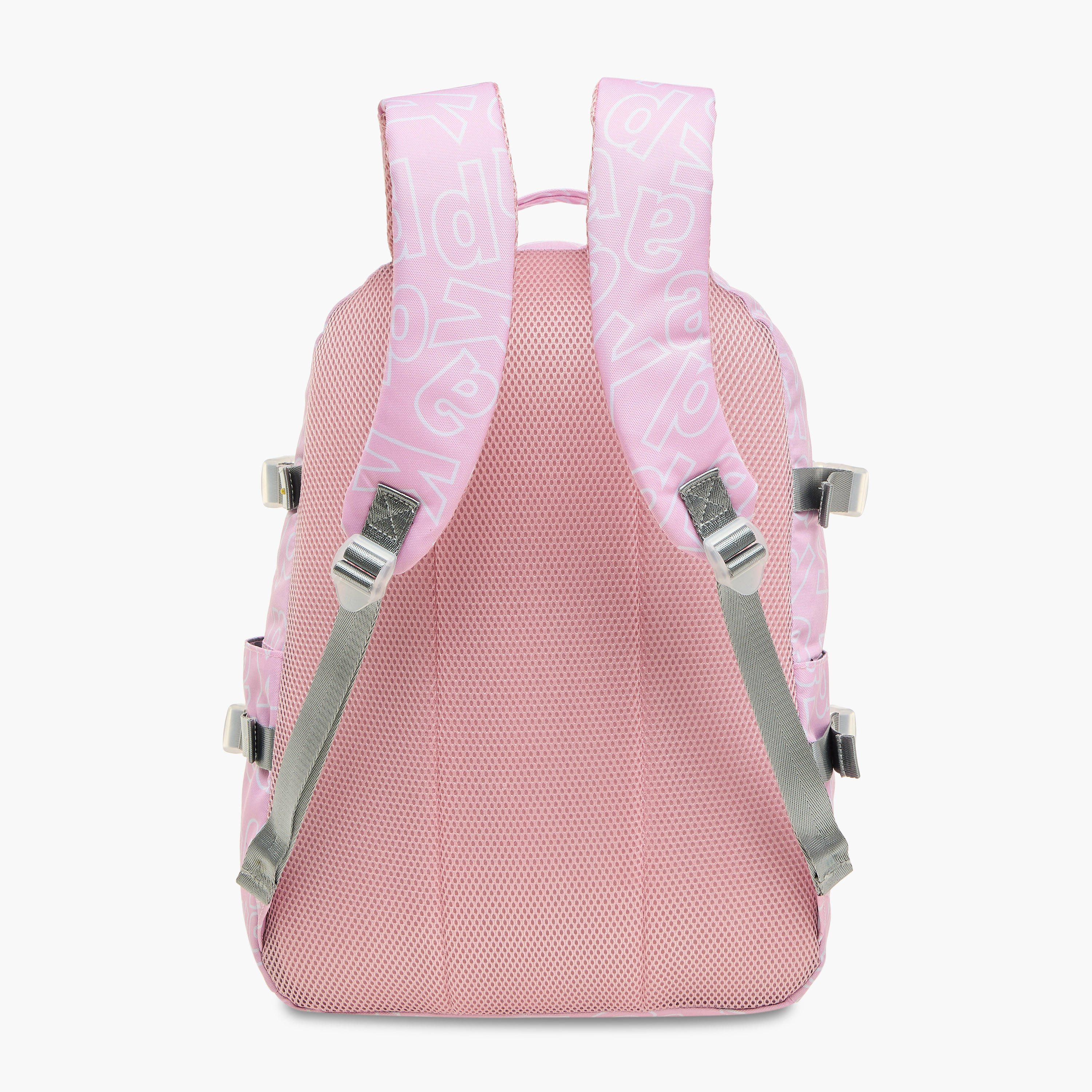 Kappa Logo Print School Backpack with Adjustable Straps and Zip Closure - 22x34x48 cm-school-bagsandbackpacks-backpacks-image-5