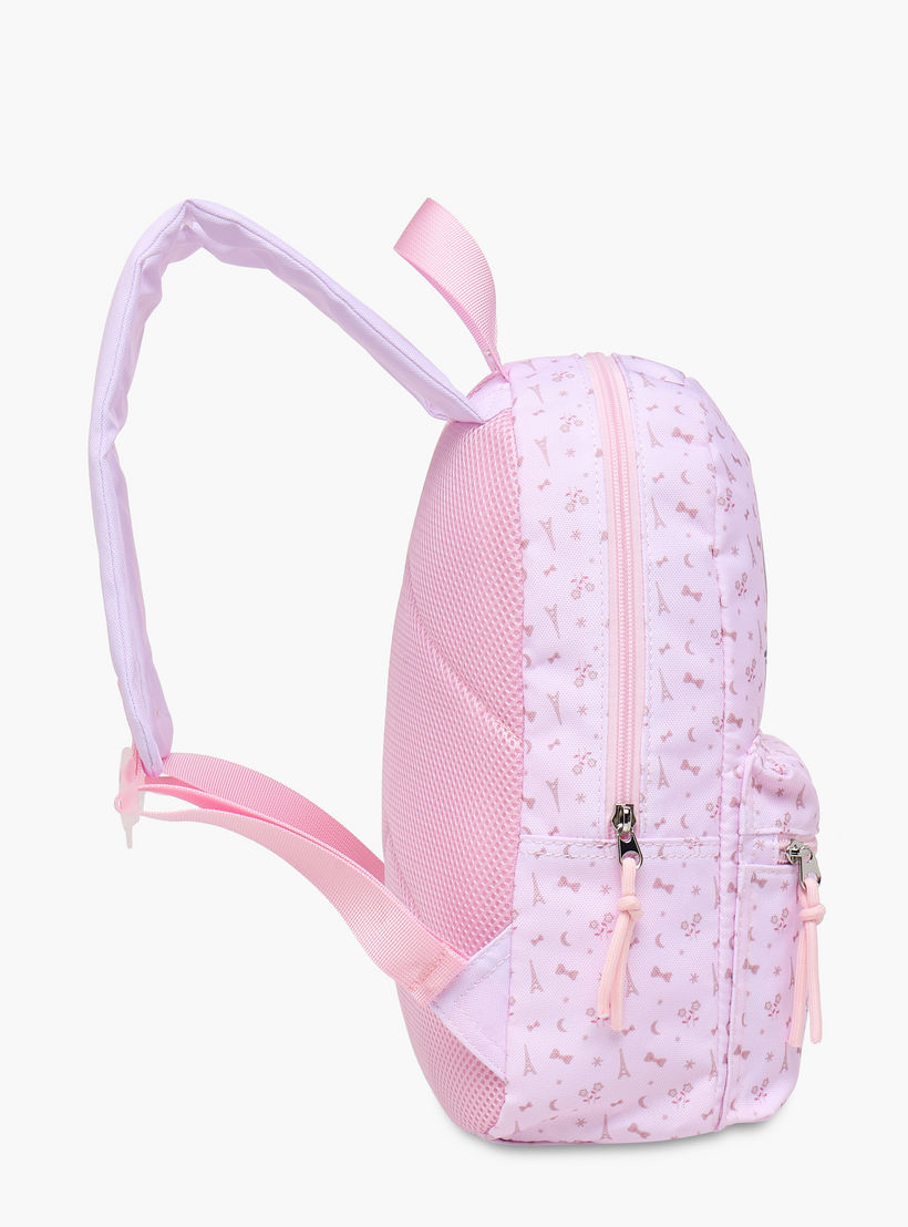 Disney Marie Print School Backpack with Adjustable Shoulder Straps - 31x24x10 cms-school-bagsandbackpacks-backpacks-image-3