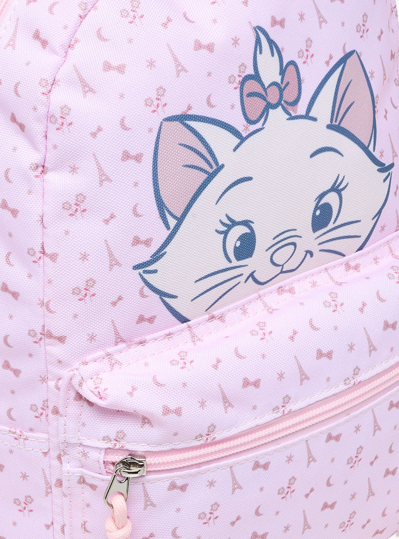 Disney Marie Print School Backpack with Adjustable Shoulder Straps - 31x24x10 cms-school-bagsandbackpacks-backpacks-image-6