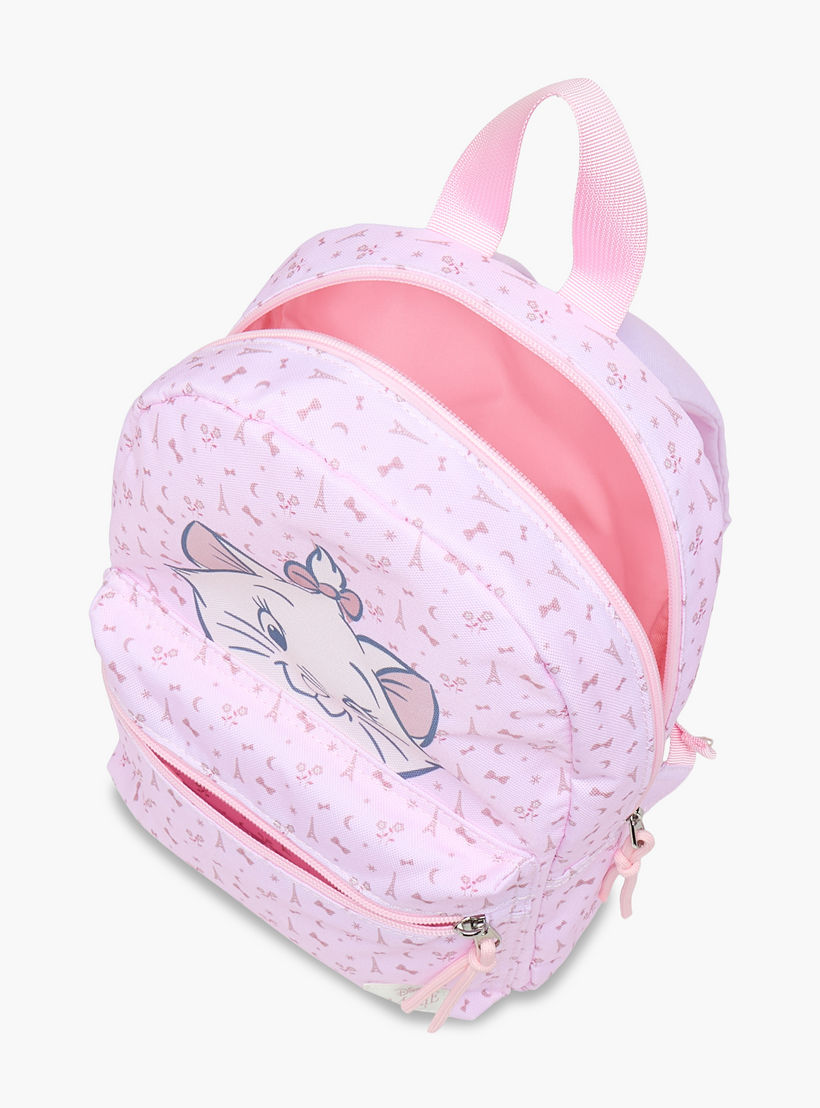 Disney Marie Print School Backpack with Adjustable Shoulder Straps - 31x24x10 cms-school-bagsandbackpacks-backpacks-image-7