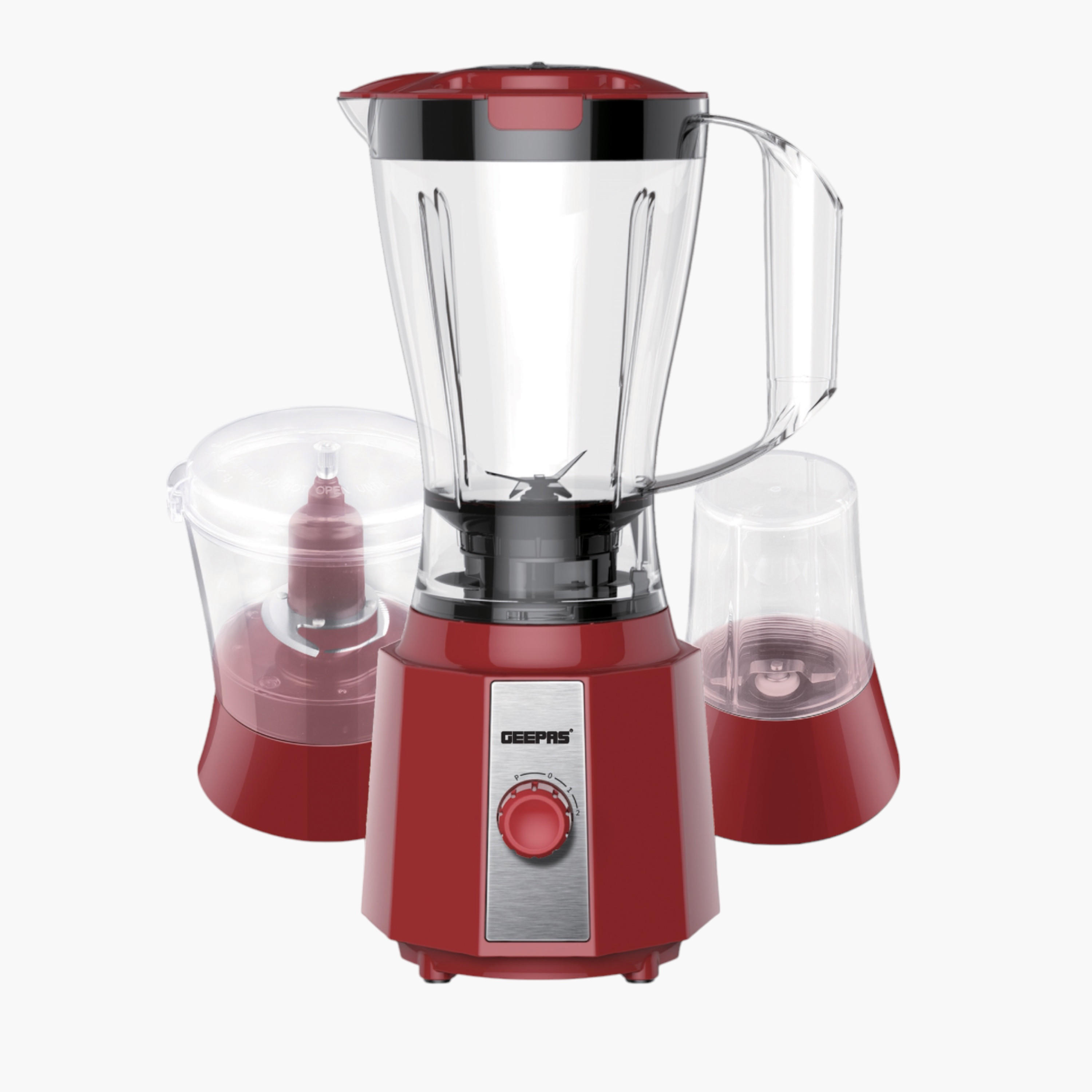 GEEPAS 400W 3-in-1 Juicer - 1.5 L-household-appliances-kitchenappliances-blendersmixersandgrinders-image-1