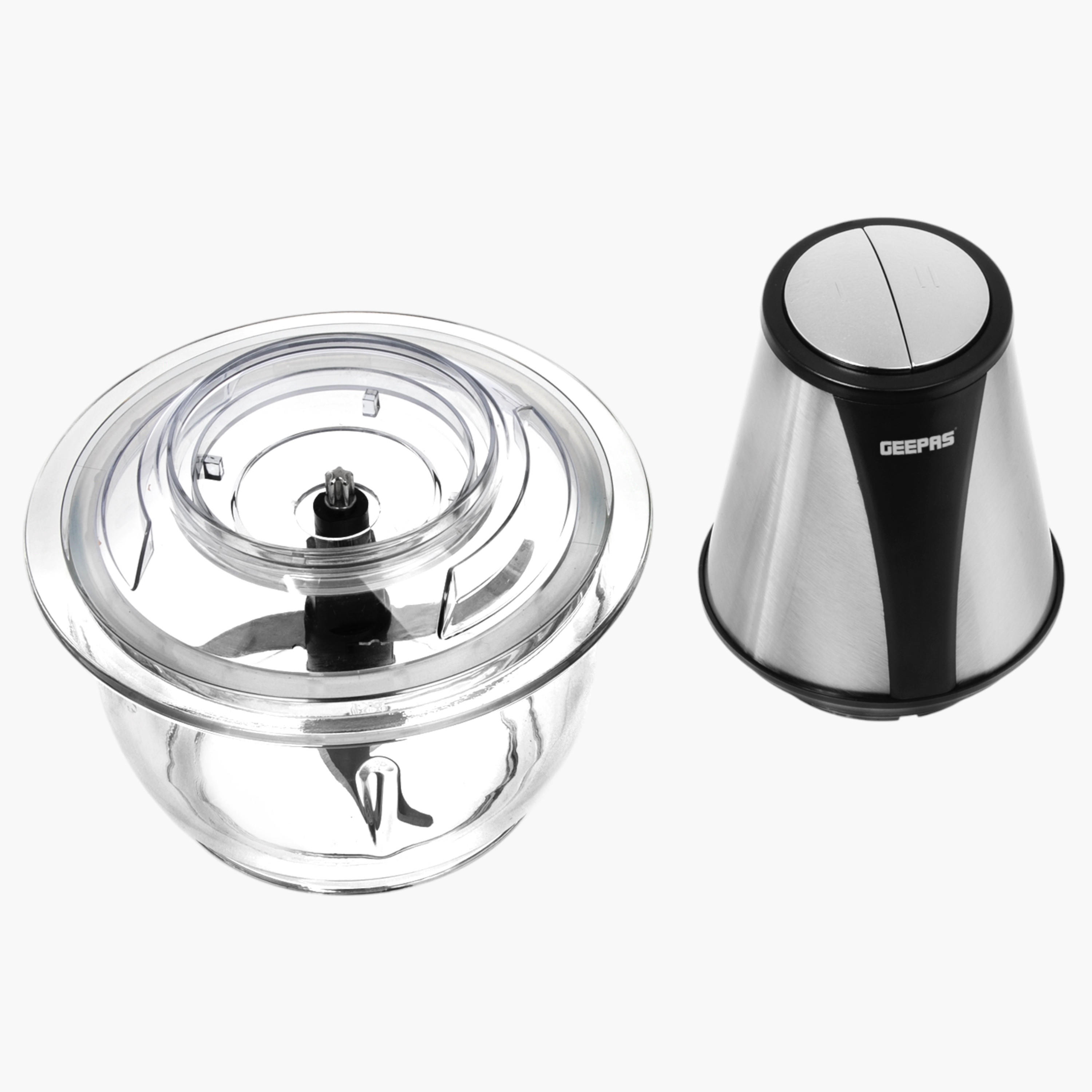GEEPAS 400W Glass Chopper with 2-Speed Function - 1.2 L-household-appliances-kitchenappliances-blendersmixersandgrinders-image-3