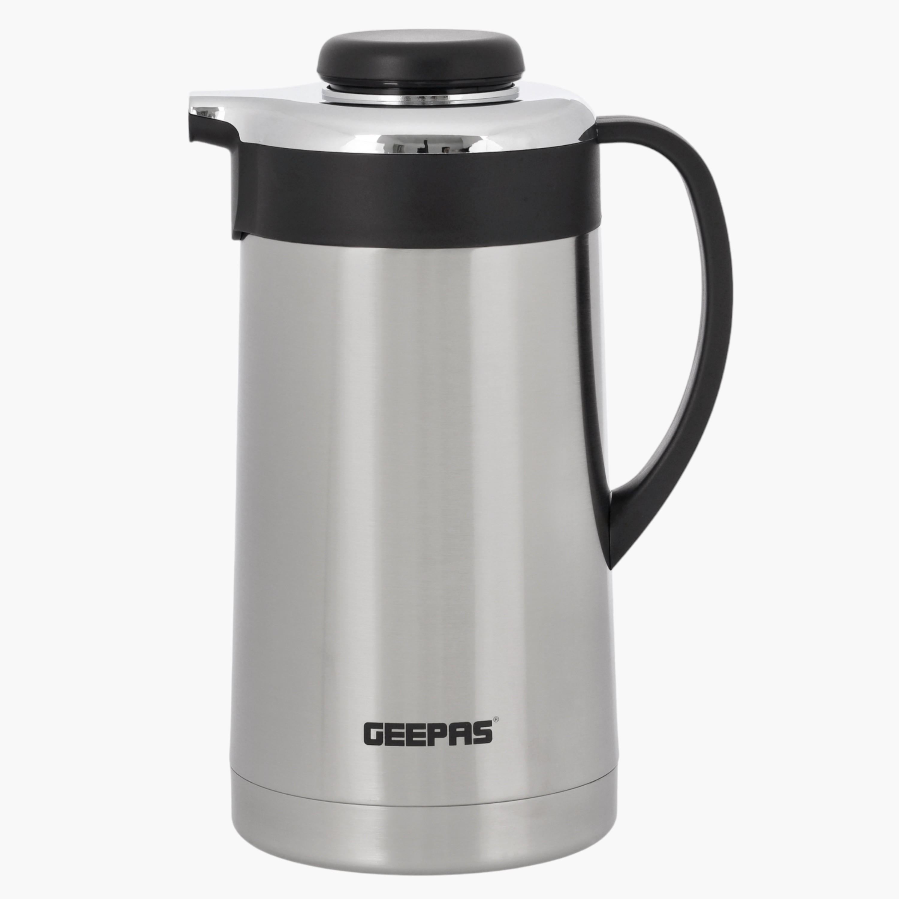 GEEPAS Stainless Steel Vacuum Flask - 1 L-household-dining-teaandcoffee-vacuumflaskscoffeeandteapots-image-1