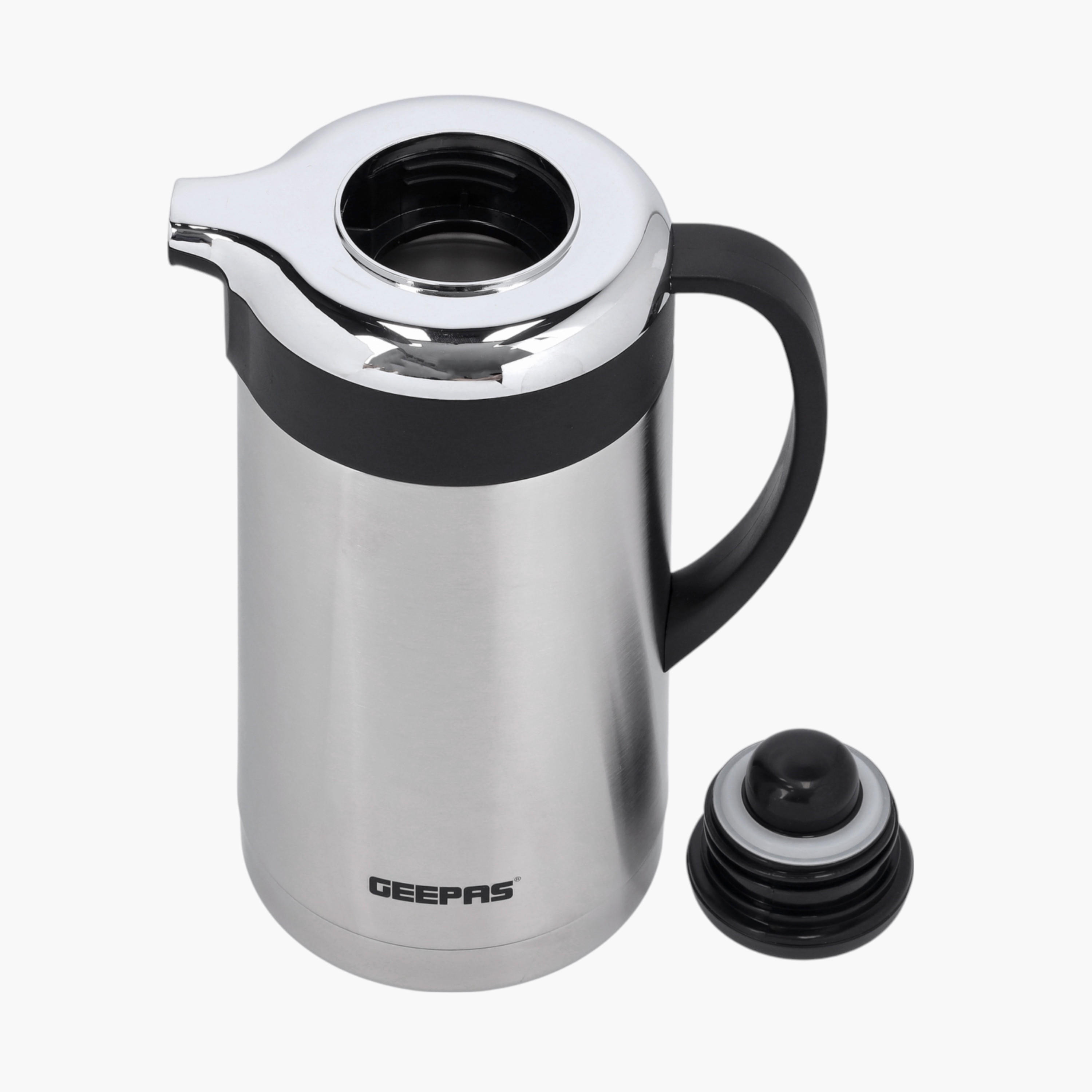 GEEPAS Stainless Steel Vacuum Flask - 1 L-household-dining-teaandcoffee-vacuumflaskscoffeeandteapots-image-4