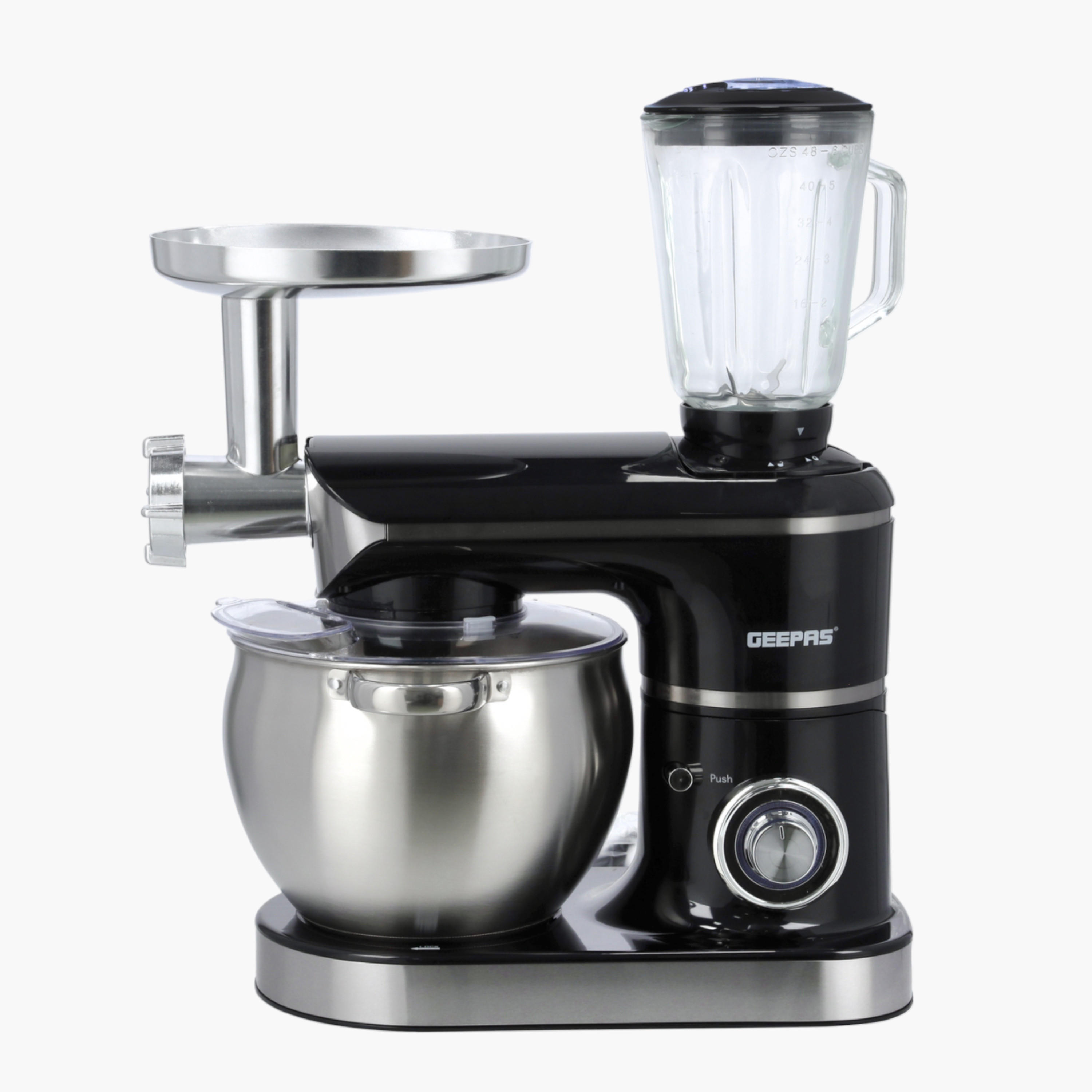خلاط قائم مع وعاء ستانلس ستيل 1500 واط من جيباس - 8.5 لتر-household-appliances-kitchenappliances-blendersmixersandgrinders-image-4