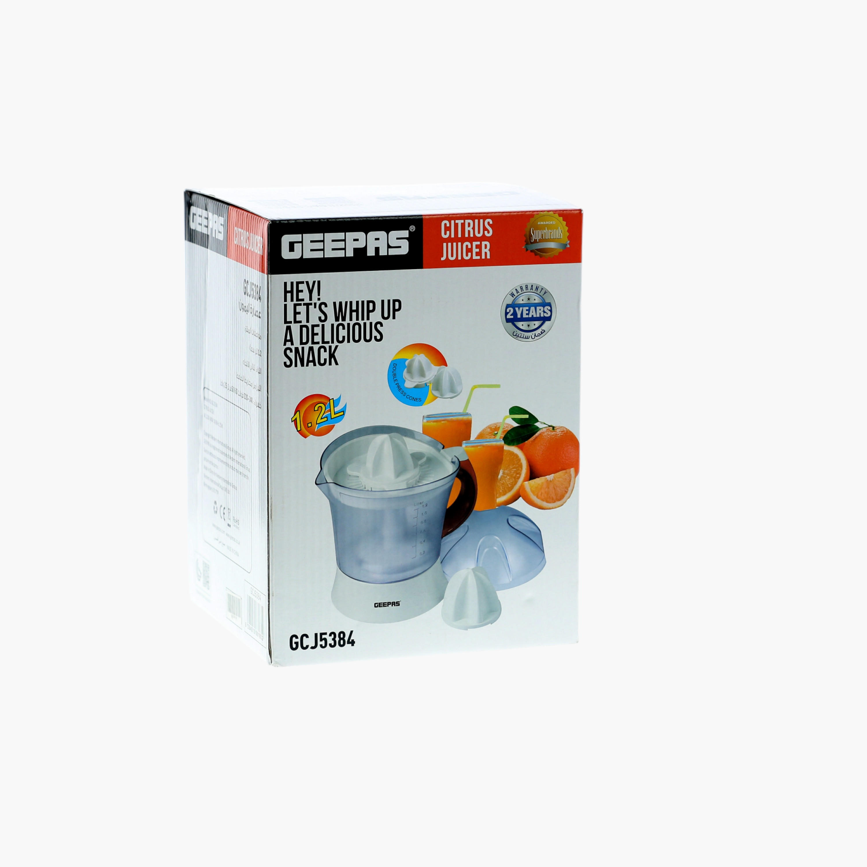 GEEPAS Citrus Juicer - 1.2 L-household-appliances-kitchenappliances-blendersmixersandgrinders-image-5