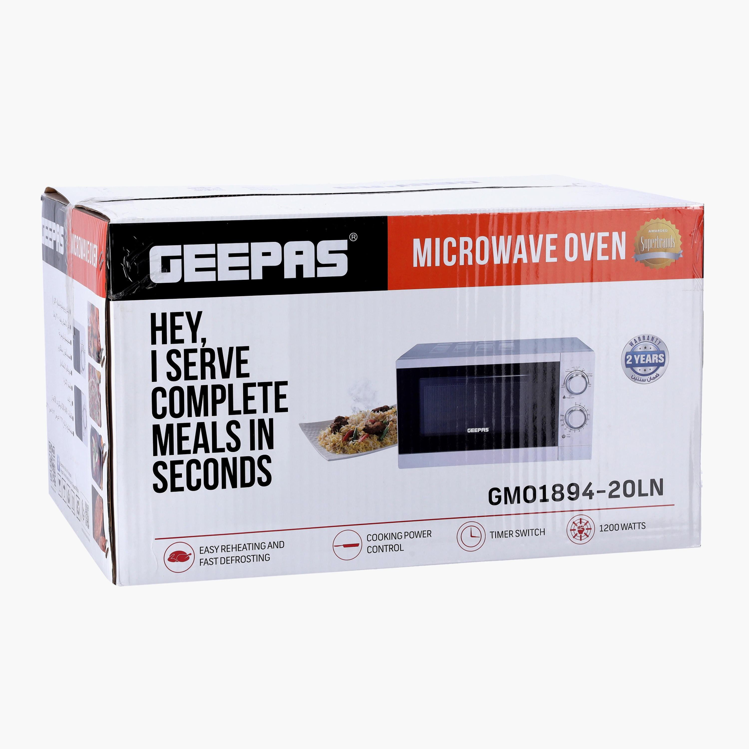 GEEPAS Microwave Oven - 20 L-household-appliances-kitchenappliances-microwavesandovens-image-6