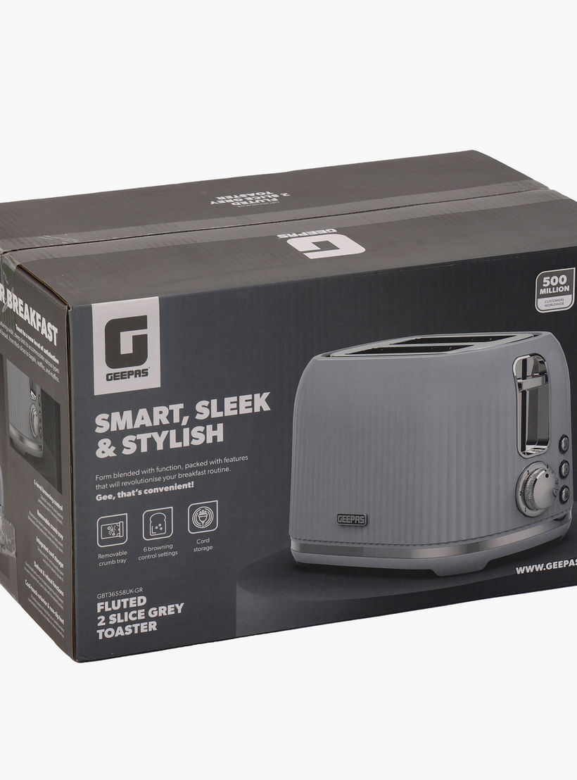 GEEPAS 1000W 2-Slice Bread Toaster-household-appliances-kitchenappliances-toasters-image-2