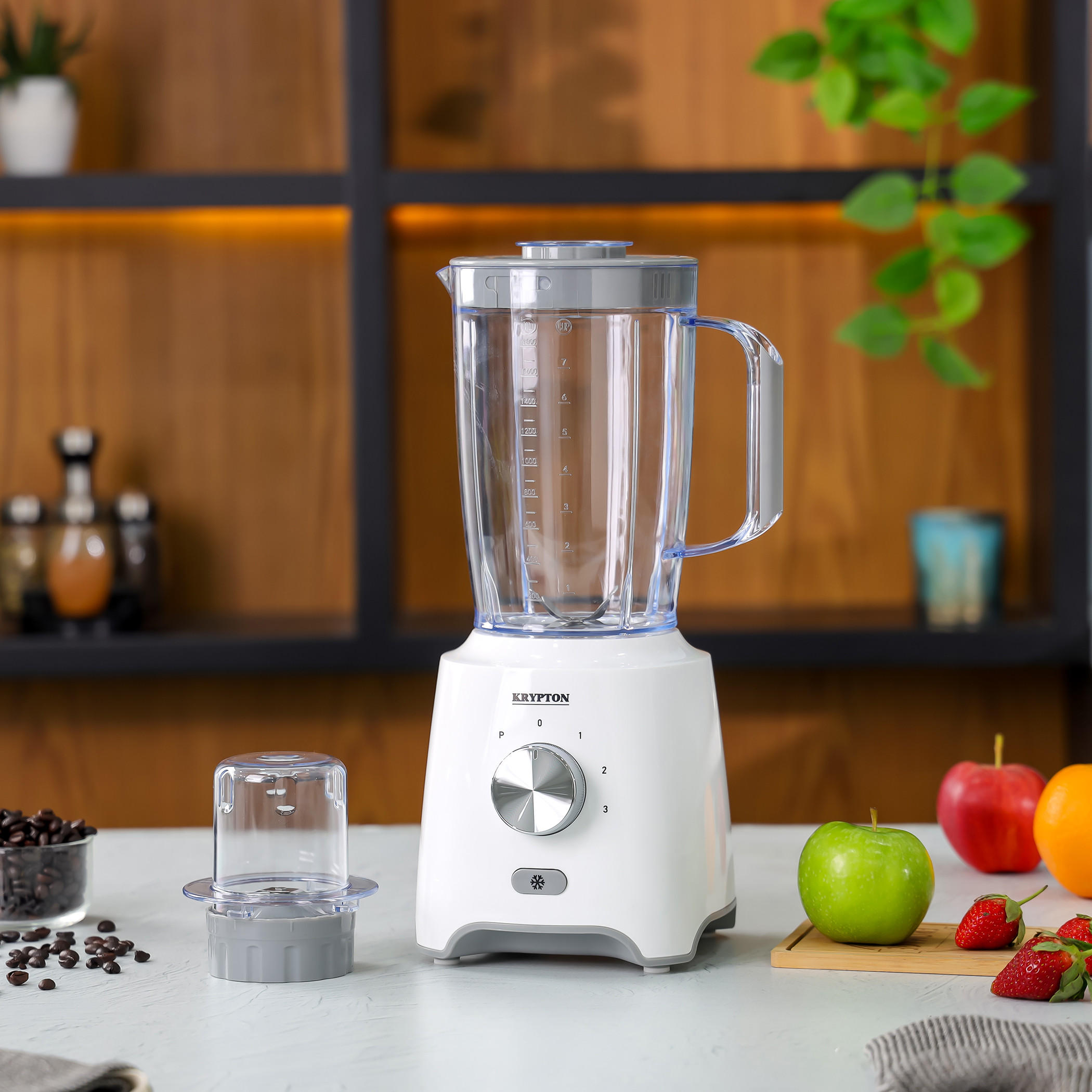 Krypton 2-in-1 Blender with Coffee Grinder Attachment - 1.8 L-household-appliances-kitchenappliances-blendersmixersandgrinders-image-2