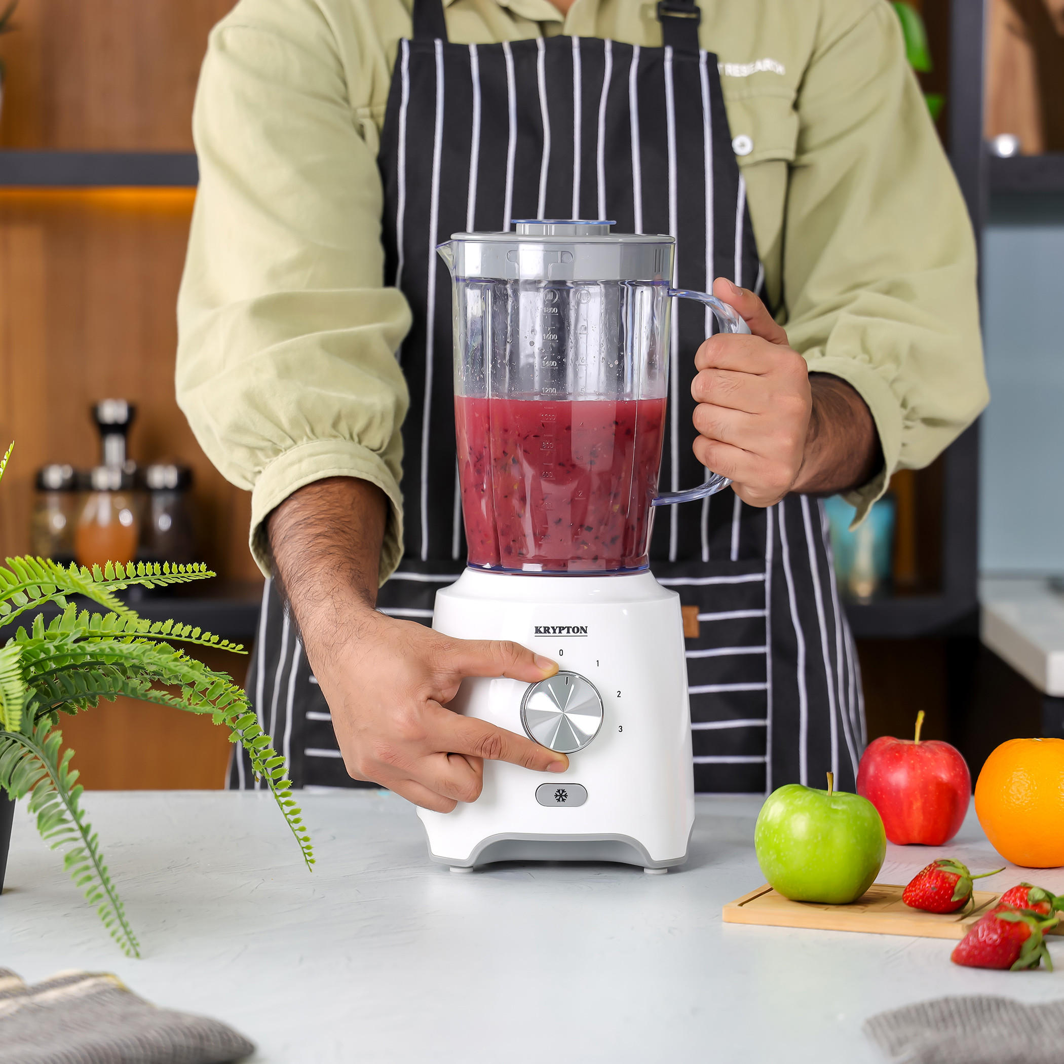 خلاط مع مطحنة قهوة  2 في 1 من كريبتون - 1.8 لتر-household-appliances-kitchenappliances-blendersmixersandgrinders-image-6
