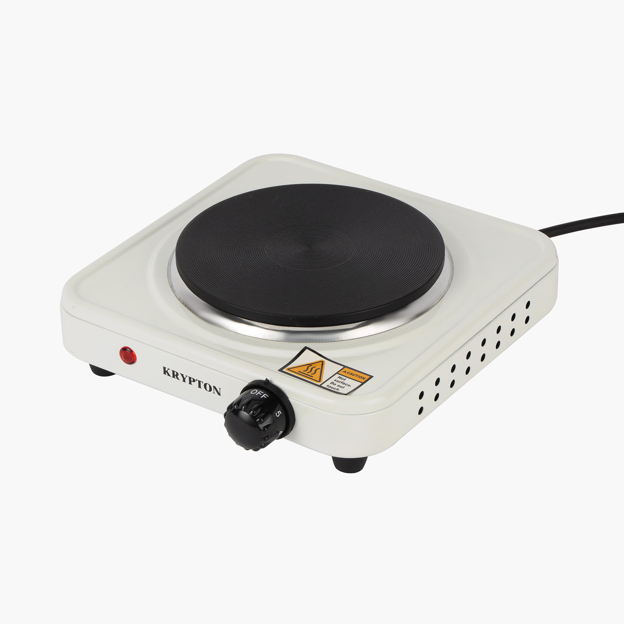 Krypton 1000W Electric Single Hot Plate with Temperature Control-household-appliances-kitchenappliances-electriccookers-image-1