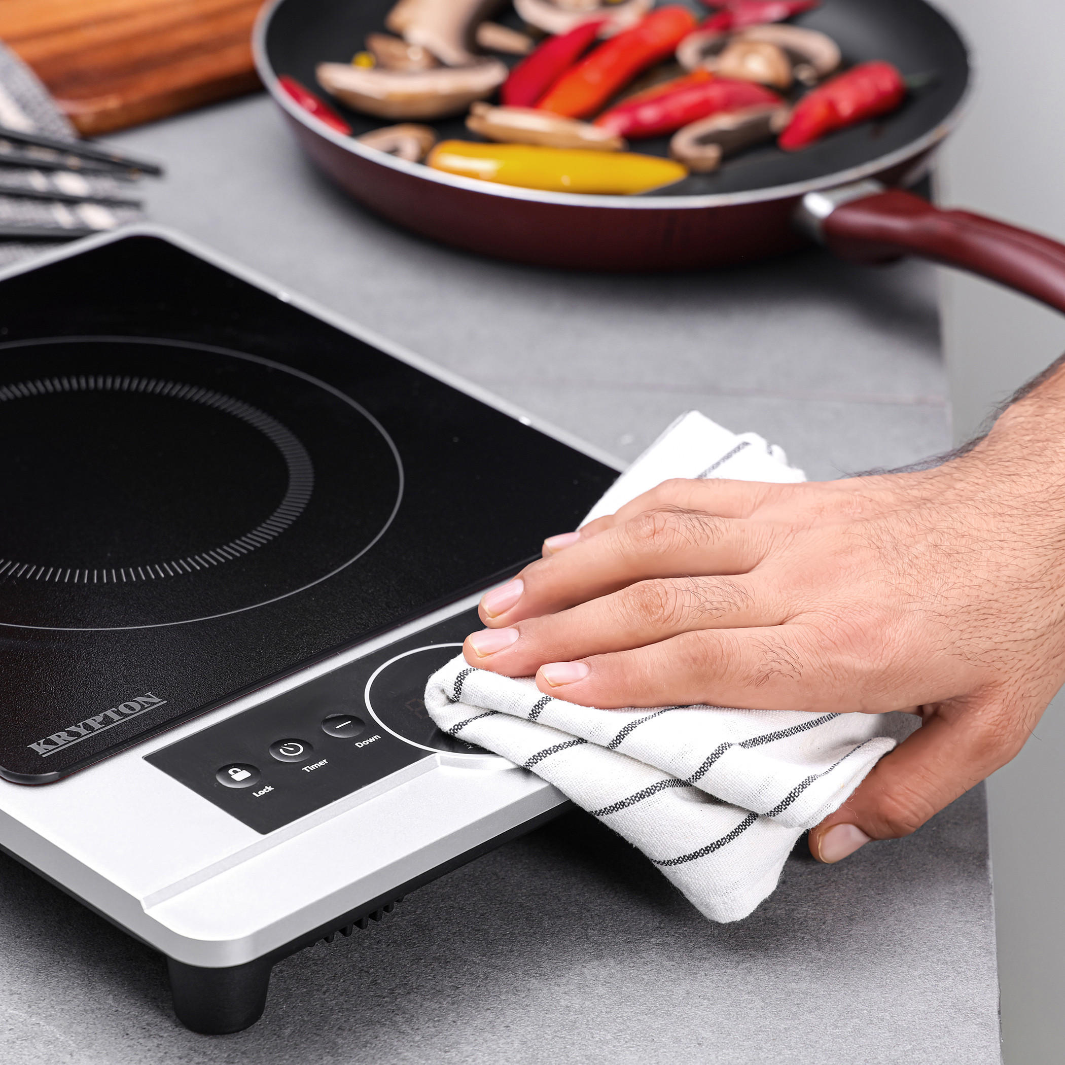 Krypton Digital Infrared Cooker with Adjustable Timer-household-appliances-kitchenappliances-electriccookers-image-4