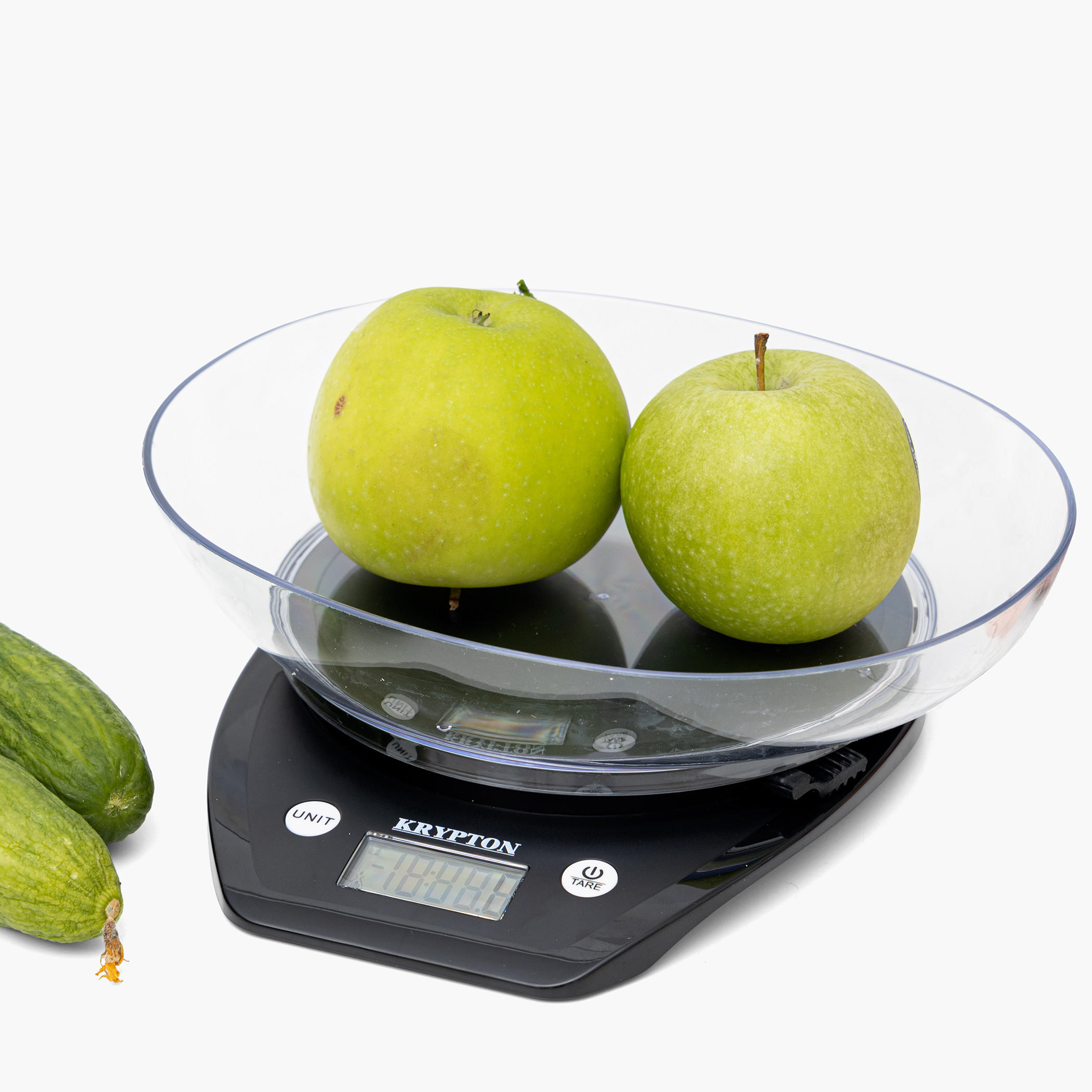 ميزان مطبخ رقمي مع وعاء شفاف من كريبتون-household-appliances-kitchenappliances-otherkitchenappliances-image-2