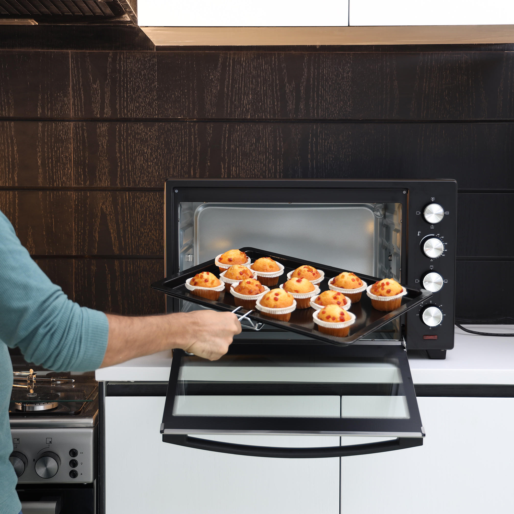 Krypton Electric Oven with Rotisserie and Convection - 60 L-household-appliances-kitchenappliances-microwavesandovens-image-5