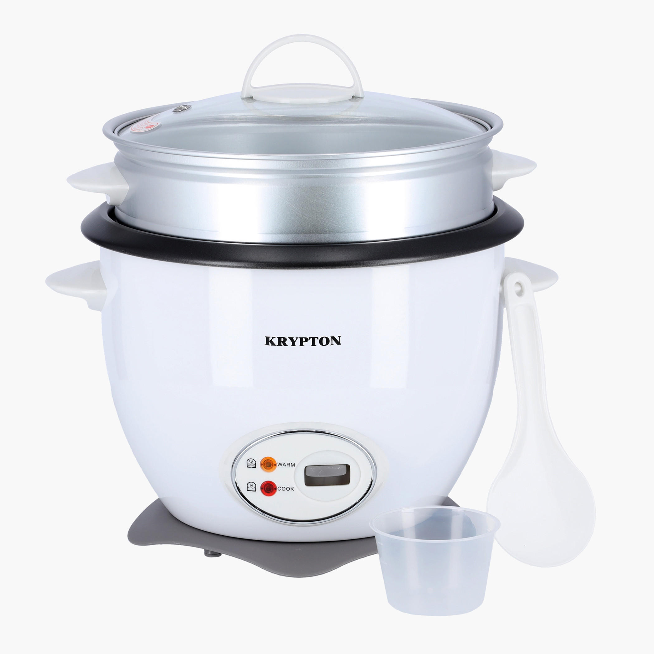 جهاز طهي أرز كهربائي من كريبتون - 1.8 لتر-household-appliances-kitchenappliances-electriccookers-image-1