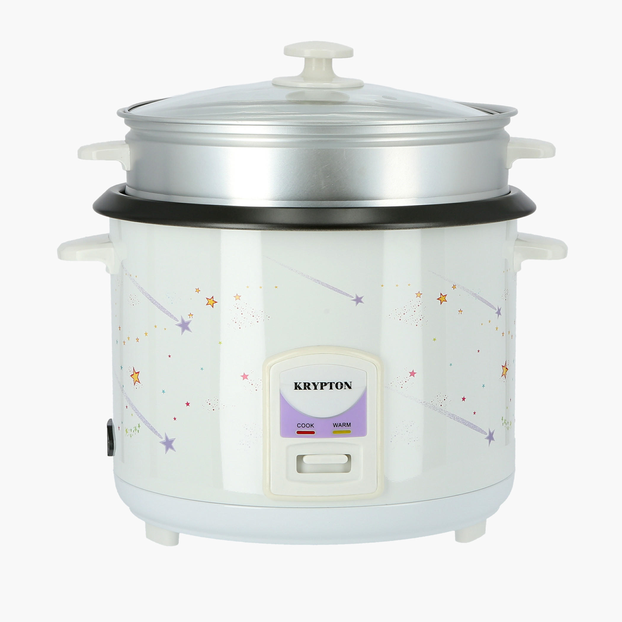 جهاز طهي أرز كهربائي مع وعاء داخلي من كريبتون - 2.8 لتر-household-appliances-kitchenappliances-electriccookers-image-1