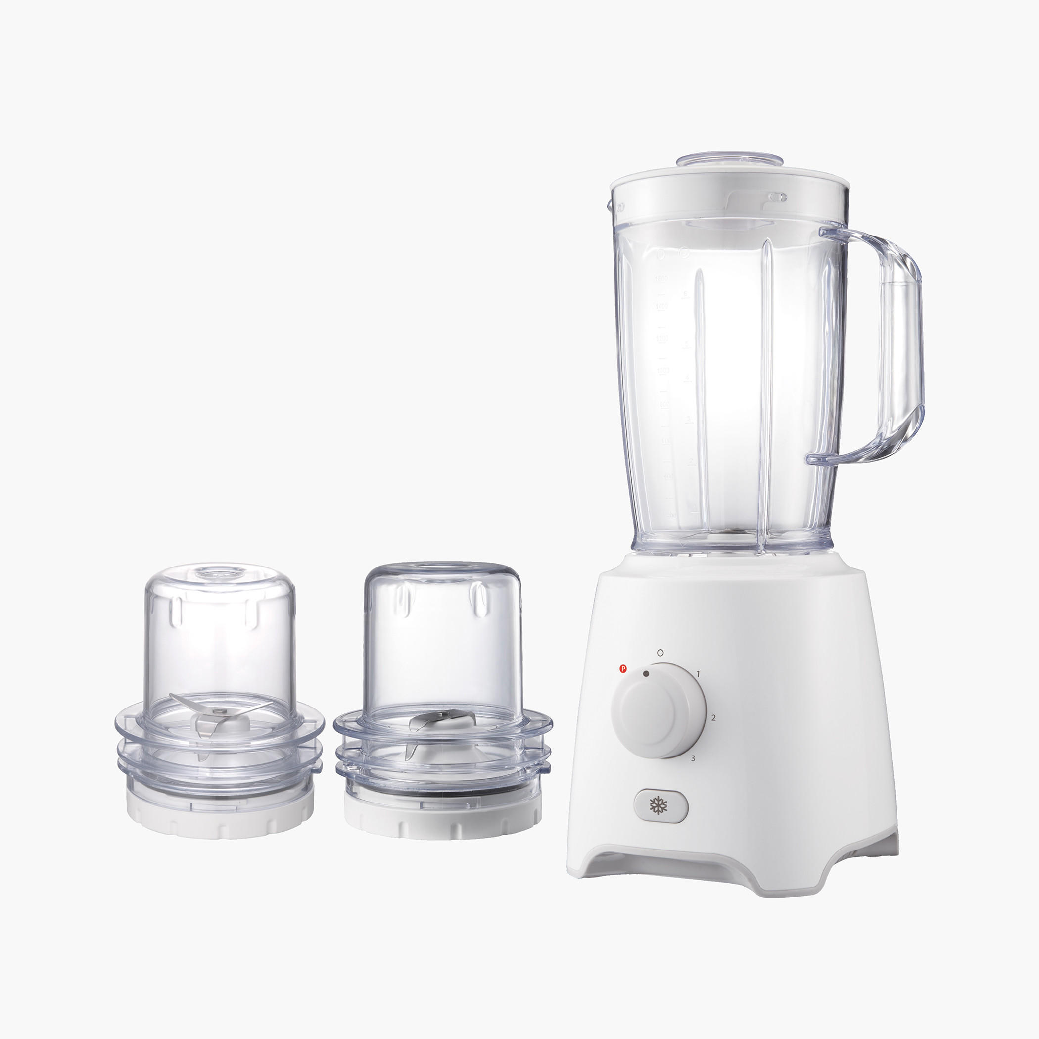 Olsenmark 3-in-1 Blender with Grinder Attachments - 1.6 L-household-appliances-kitchenappliances-blendersmixersandgrinders-image-2