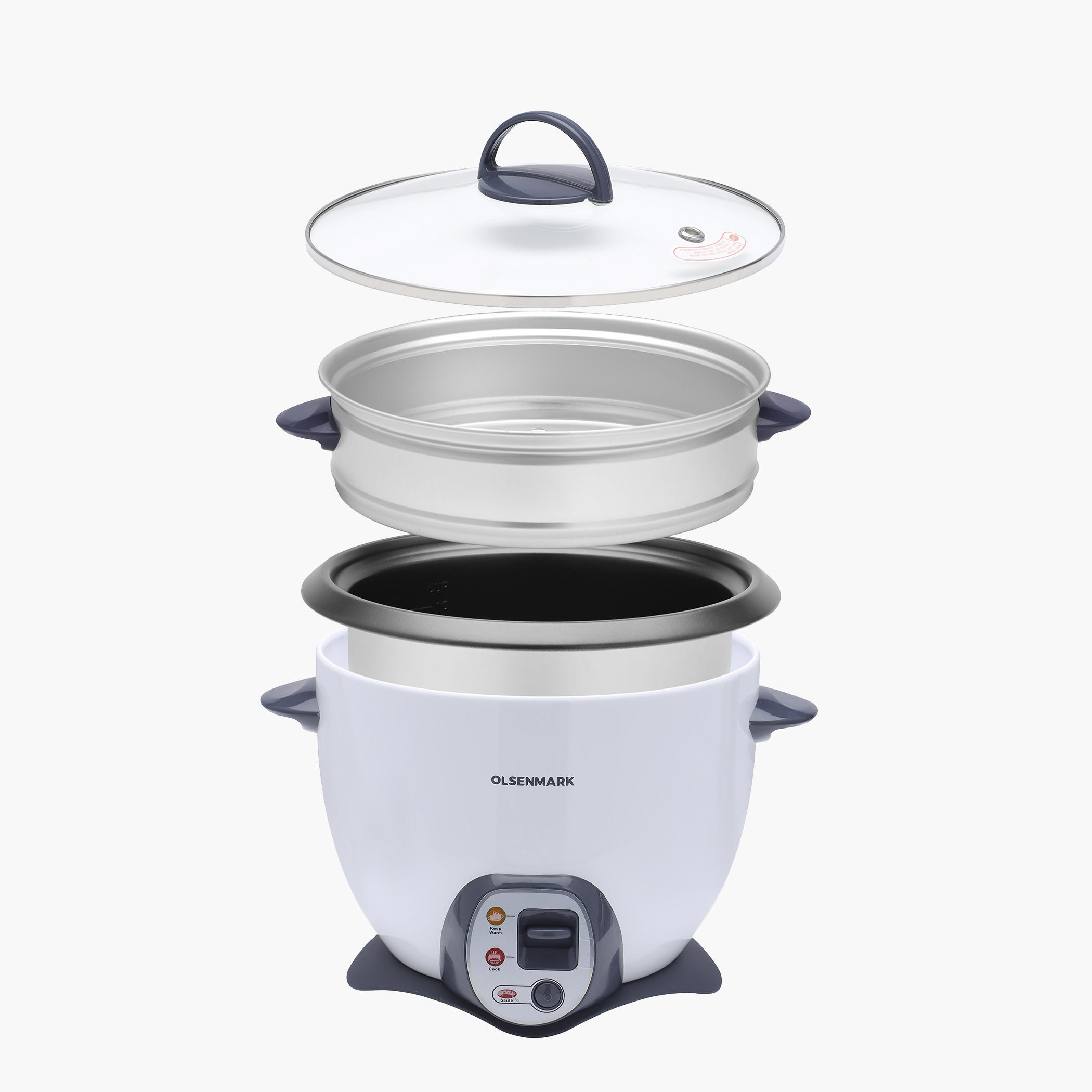 جهاز ط الأرز والكاري الأوتوماتيكي 4 في 1 من أولسنمارك - 1.8 لتر-household-appliances-kitchenappliances-electriccookers-image-4
